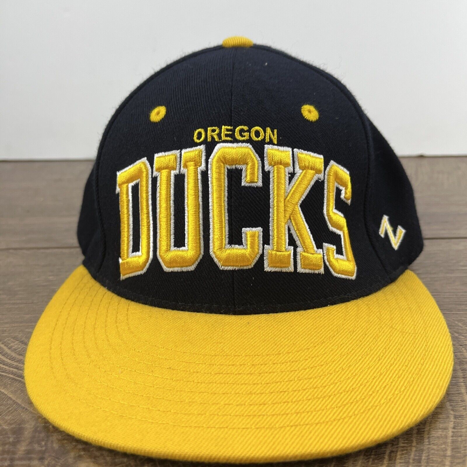Other Oergon Ducks Hat NCAA Ducks Black Hat Snapback Adjustable Ad Size ONE SIZE - 6 Thumbnail