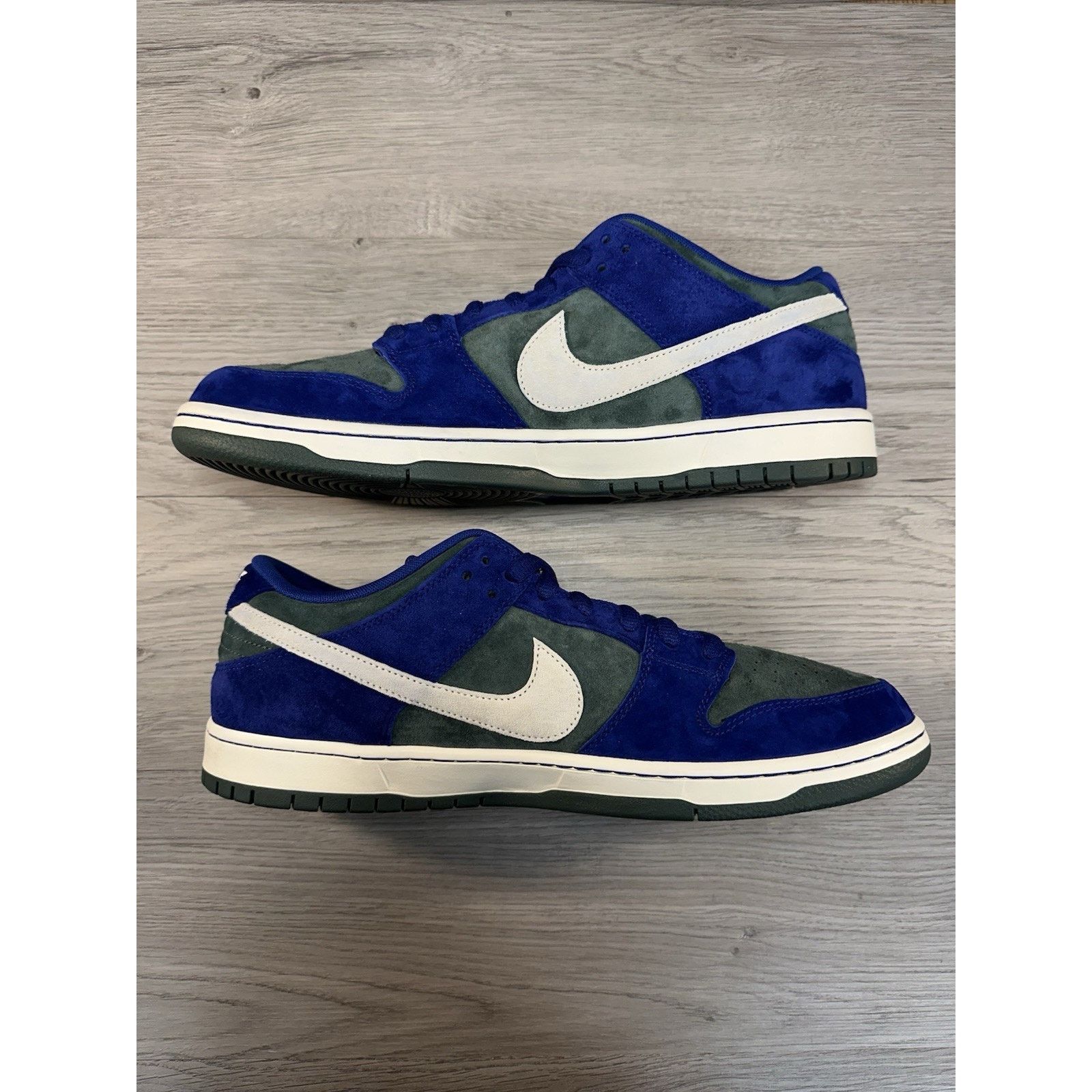 Nike Nike Men's Dunk Pro SB Low Deep Royal Vintage Green - 15 Size US 15 / EU 48 - 3 Thumbnail