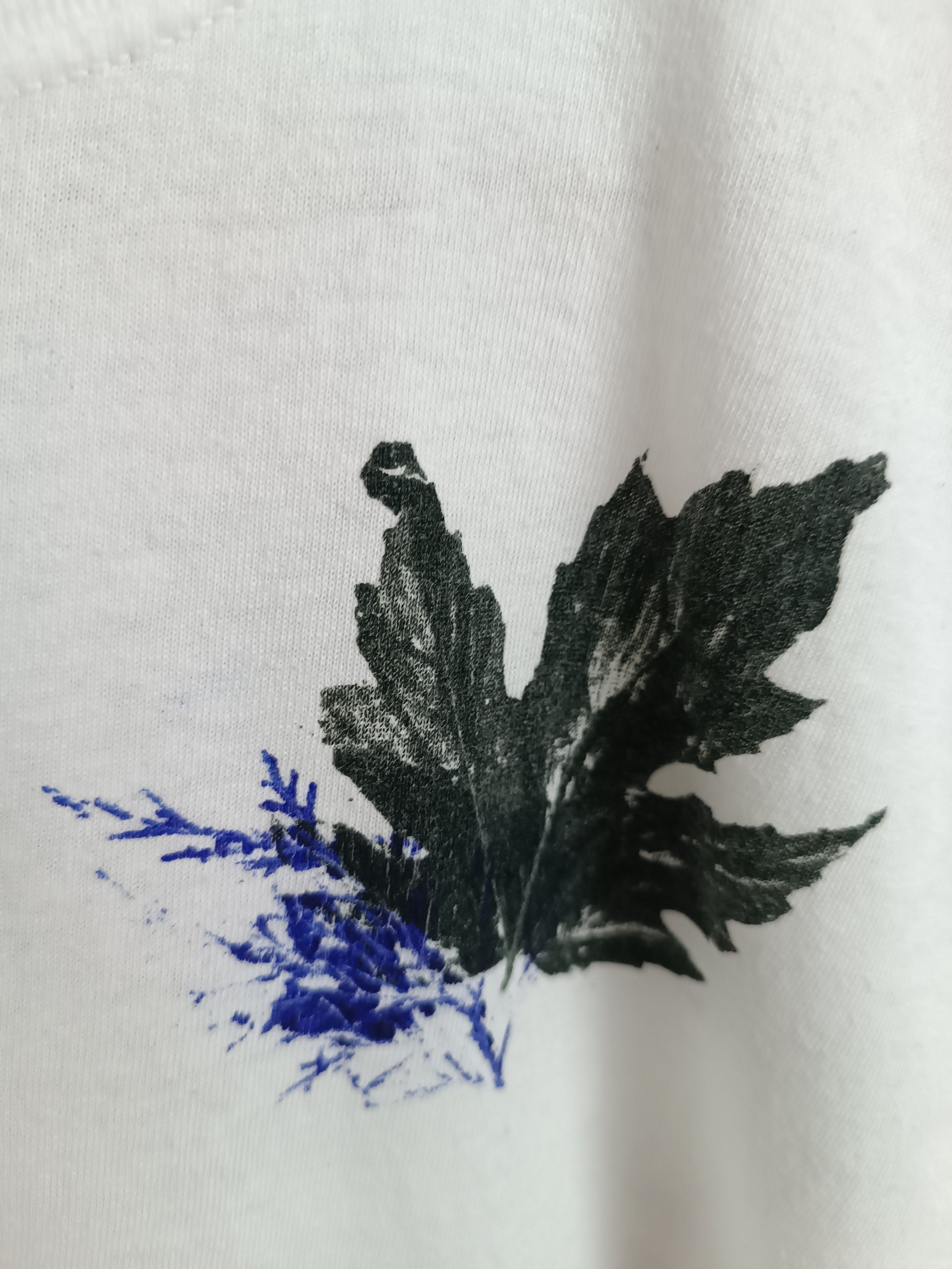 Vintage VINTAGE ART TEE DIY FROM LEAF WITH PAINT VERY RARE! Size US M / EU 48-50 / 2 - 10 Thumbnail