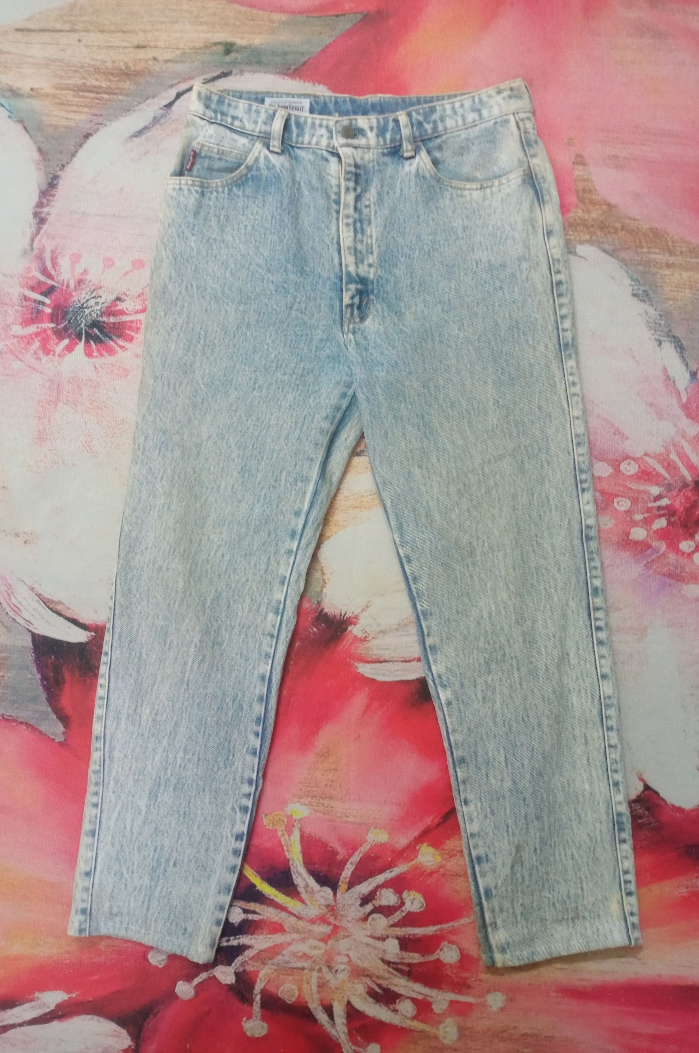 Big John Rare Vintage 90s Big John Loose Washed Denim Size US 30 / EU 46 - 1 Thumbnail