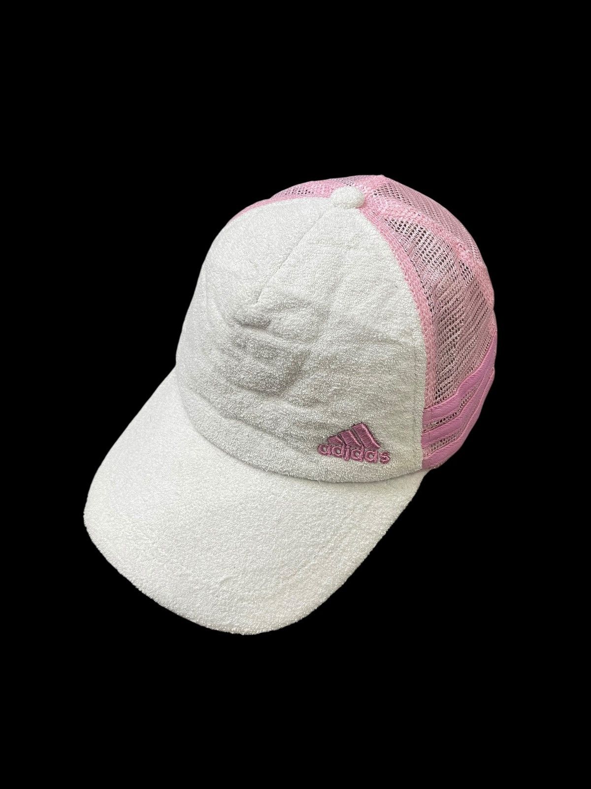 Adidas Vintage Adidas Trucker Hat Streetwear Size ONE SIZE - 1 Thumbnail