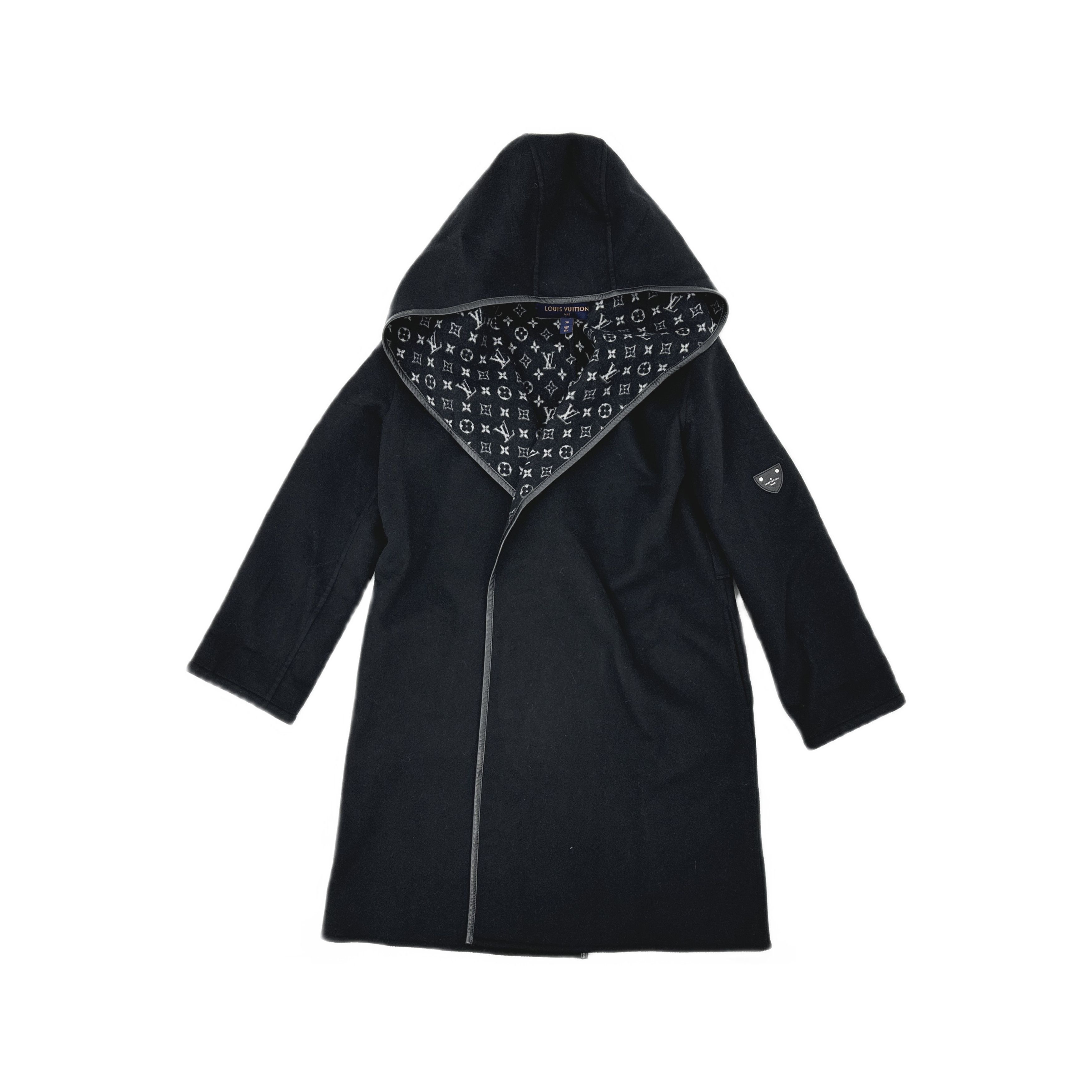 Louis Vuitton Louis Vuitton Monogram Hooded Wool Coat Size 38 Size XS / US 0-2 / IT 36-38 - 1 Thumbnail