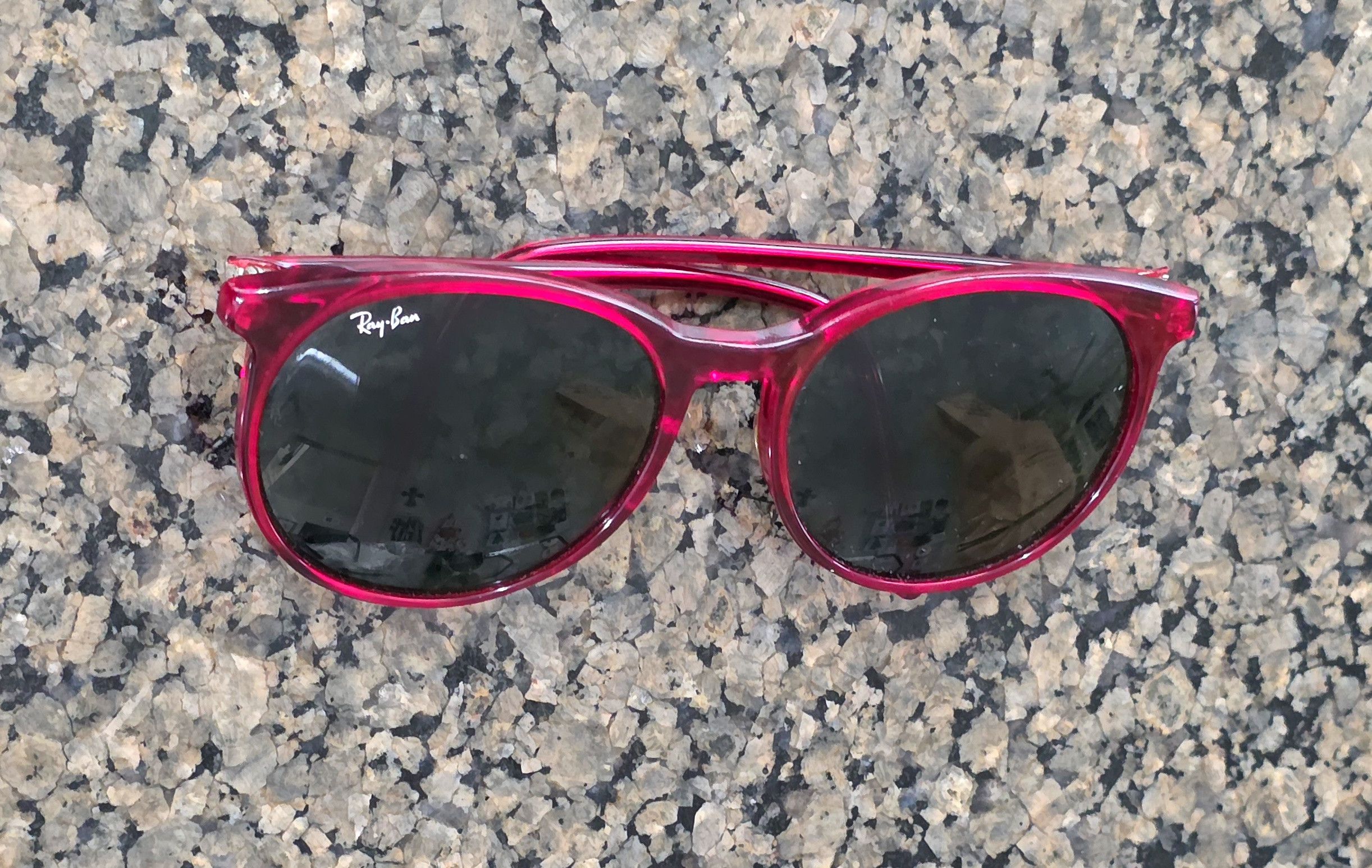RayBan Ray Ban Bausch & Lomb Sunglasses Style C B&L Rare Red Frame Size ONE SIZE - 13 Thumbnail