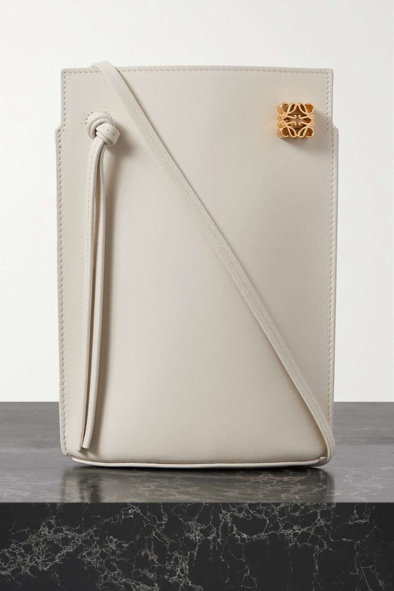 Loewe o1in1g0426 Size: OS / Dice Pocket Crossbody Bag in White Size ONE SIZE - 1 Thumbnail