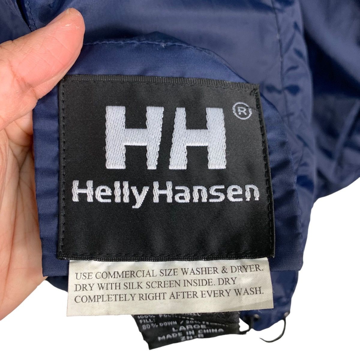 Helly Hansen HELLY HANSEN Big Logo Reversible Puffer Jacket #0536-C25 Size US L / EU 52-54 / 3 - 19 Thumbnail