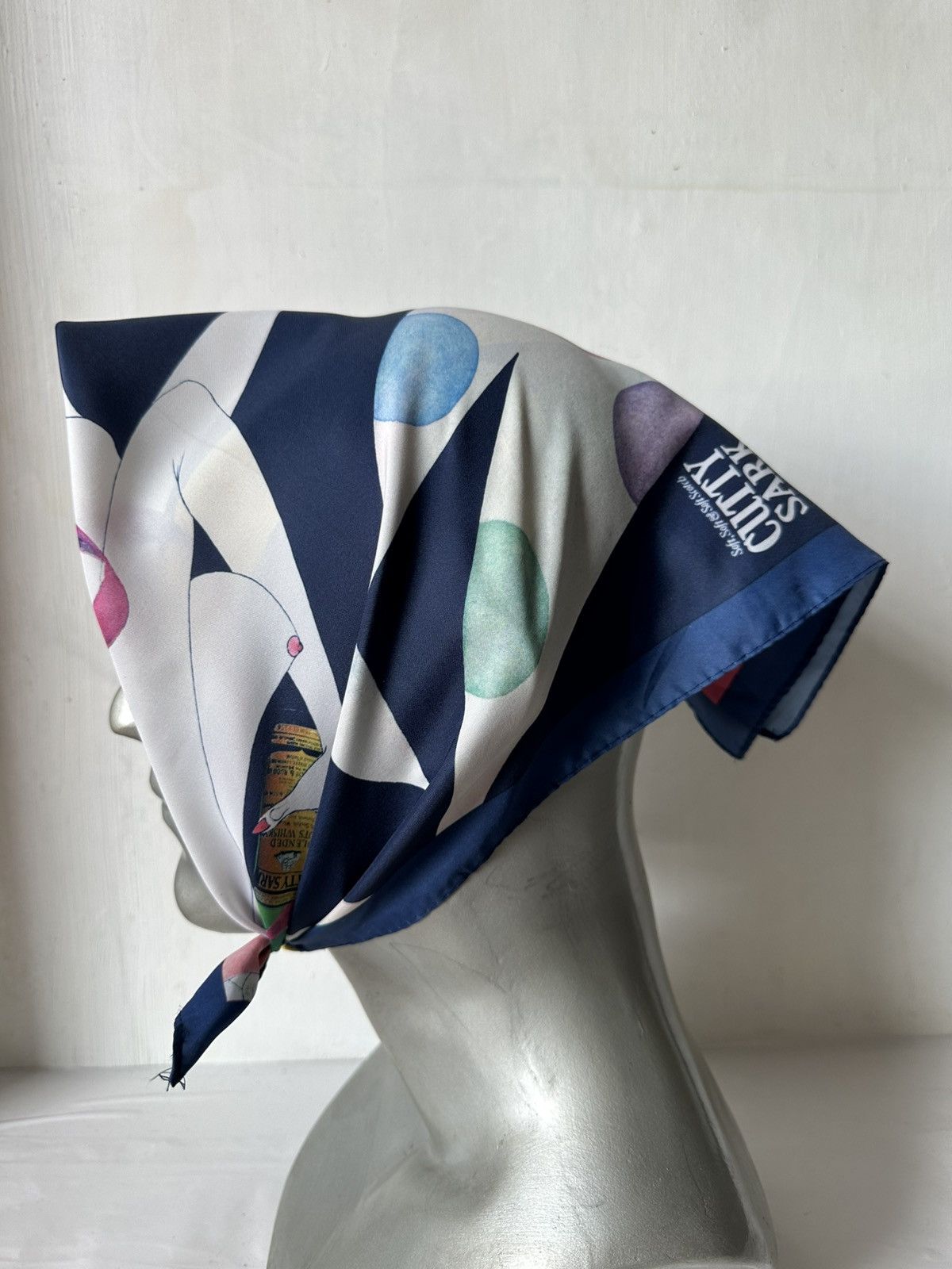 Vintage Masakane Yonekura Naked Mermaid Handkerchief/ Neckerchief Size ONE SIZE - 11 Thumbnail