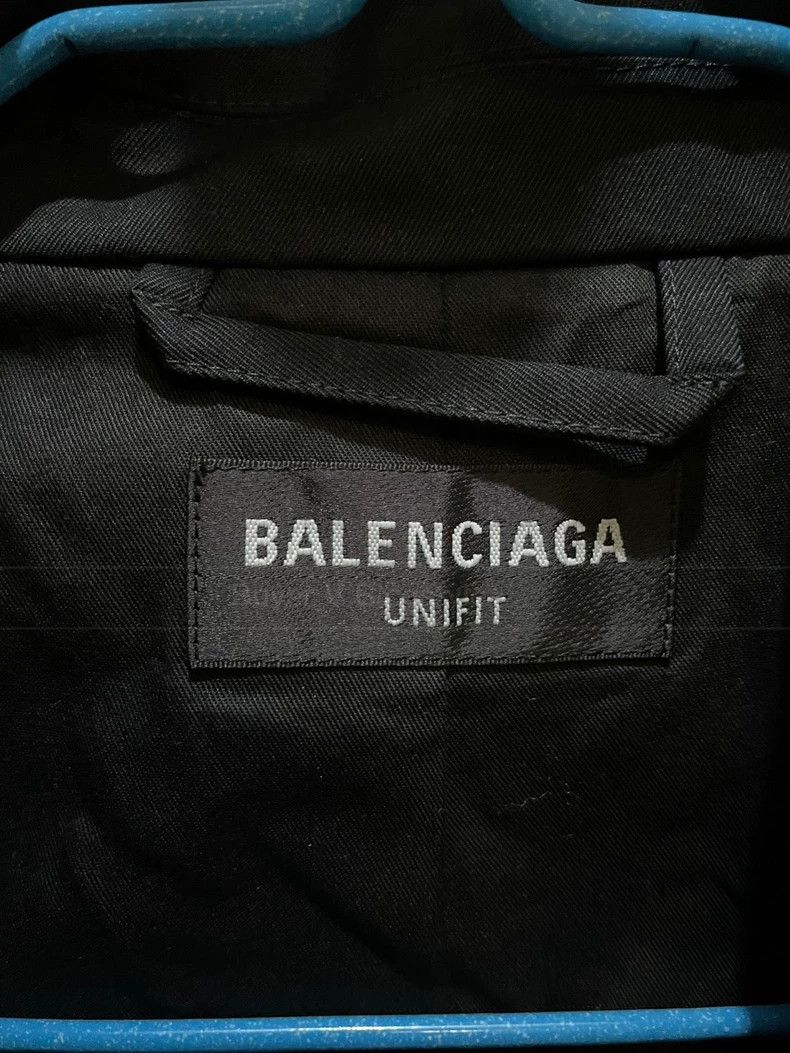 Balenciaga Balenciaga Pin Hand-Stitched Blazer Jacket Size US XS / EU 42 / 0 - 7 Thumbnail