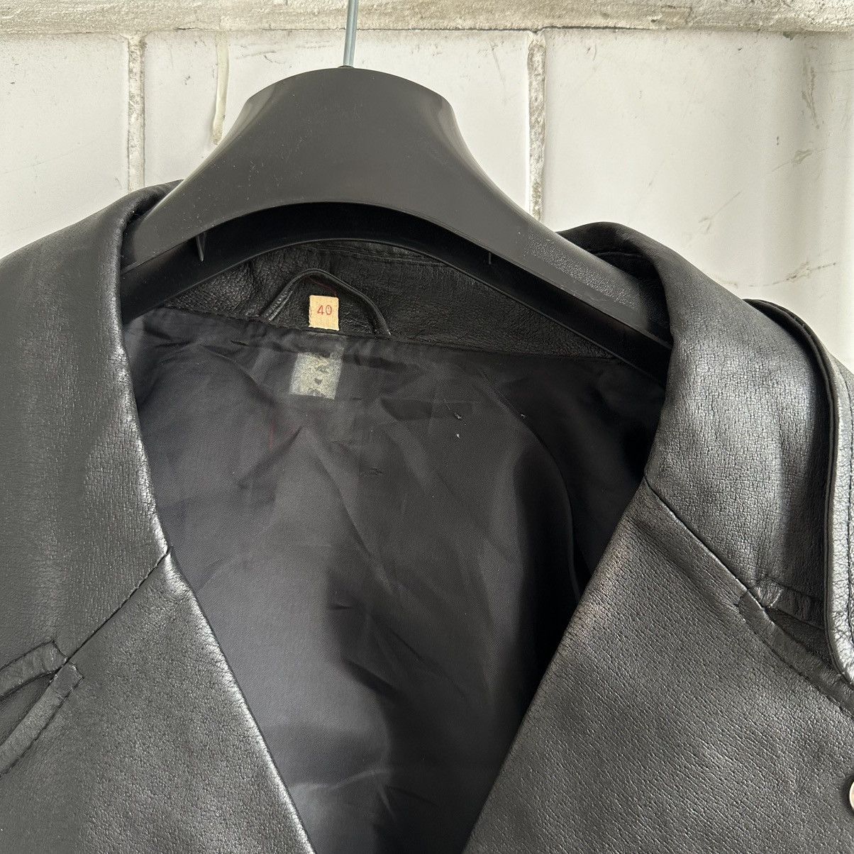 Japanese Brand × Vintage Vintage Japanese Style Moto Leather Jacket Style USA Y2K 90s Size S / US 4 / IT 40 - 5 Thumbnail