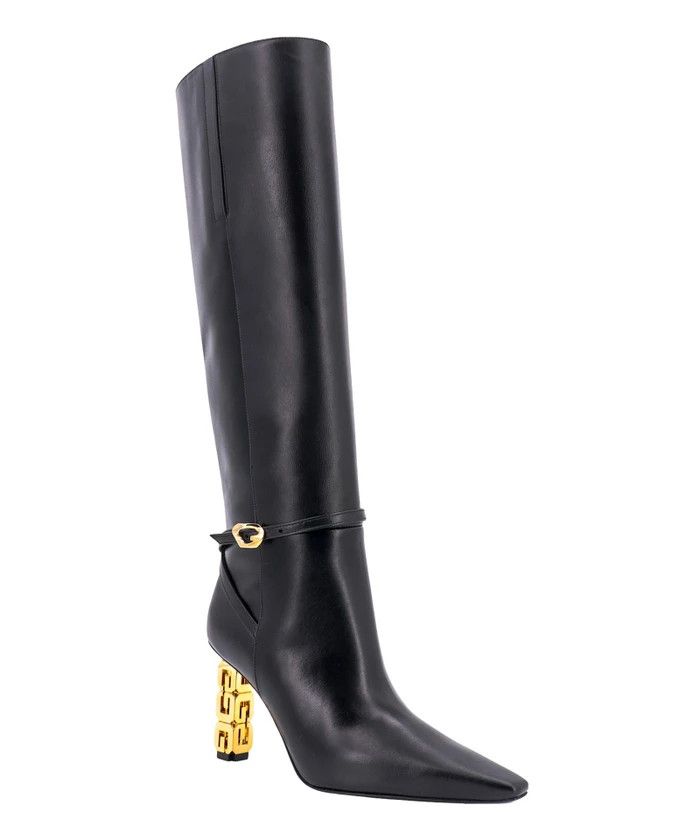 Givenchy o1srvl11e0624 G Cube Knee Boots in Black Size US 9 / IT 39 - 2 Thumbnail