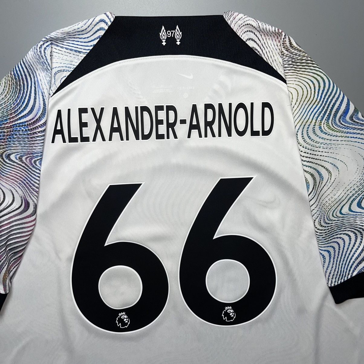 Nike × Vintage NWT LIVERPOOL NIKE 2022/2023 FOOTBALL AWAY JERSEY #66 ARNOLD Size US XXL / EU 58 / 5 - 11 Thumbnail