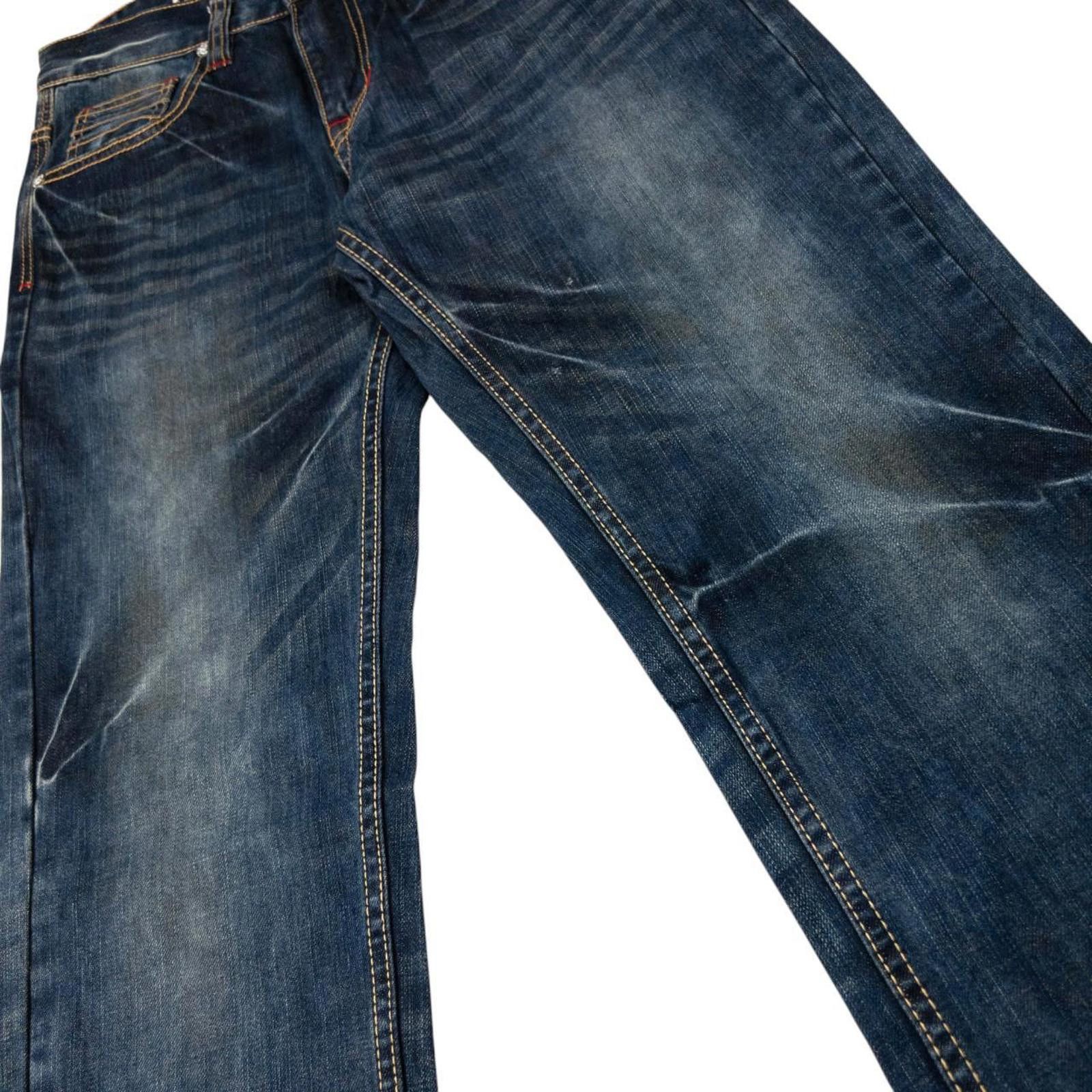 Other Vintage Big Train Embroidered Koi Fish Denim Jeans Size W30 Size US 30 / EU 46 - 8 Thumbnail