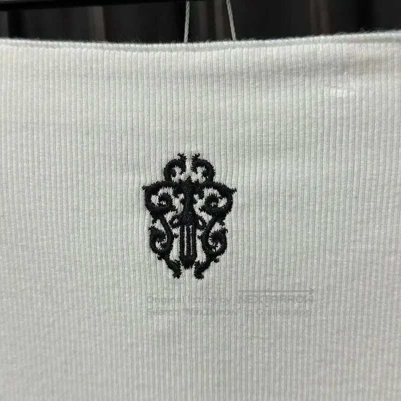 Chrome Hearts Chrome Hearts White Cotton A-Line Skirt XS . Size 22" - 4 Thumbnail