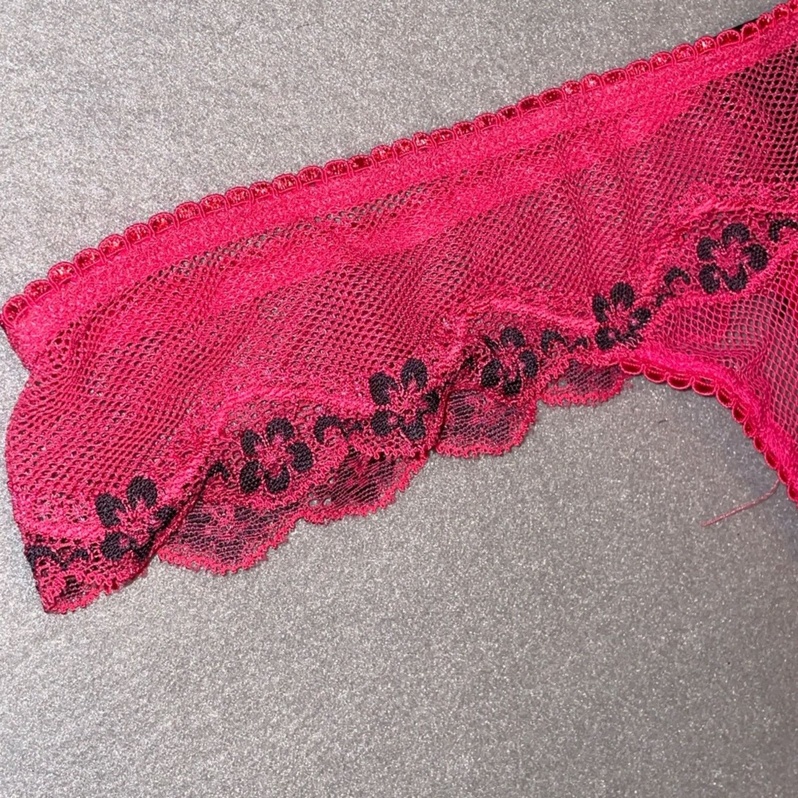 Victoria's Secret Victoria’s Secret Sexy Little Things thong Hot Pink Panties Size ONE SIZE - 4 Thumbnail
