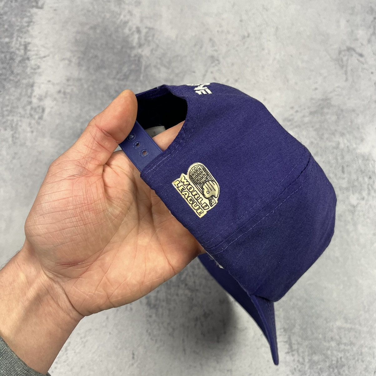 NFL Vintage Galaxy Frankfurt NFL world league cap 1992 Size ONE SIZE - 5 Thumbnail