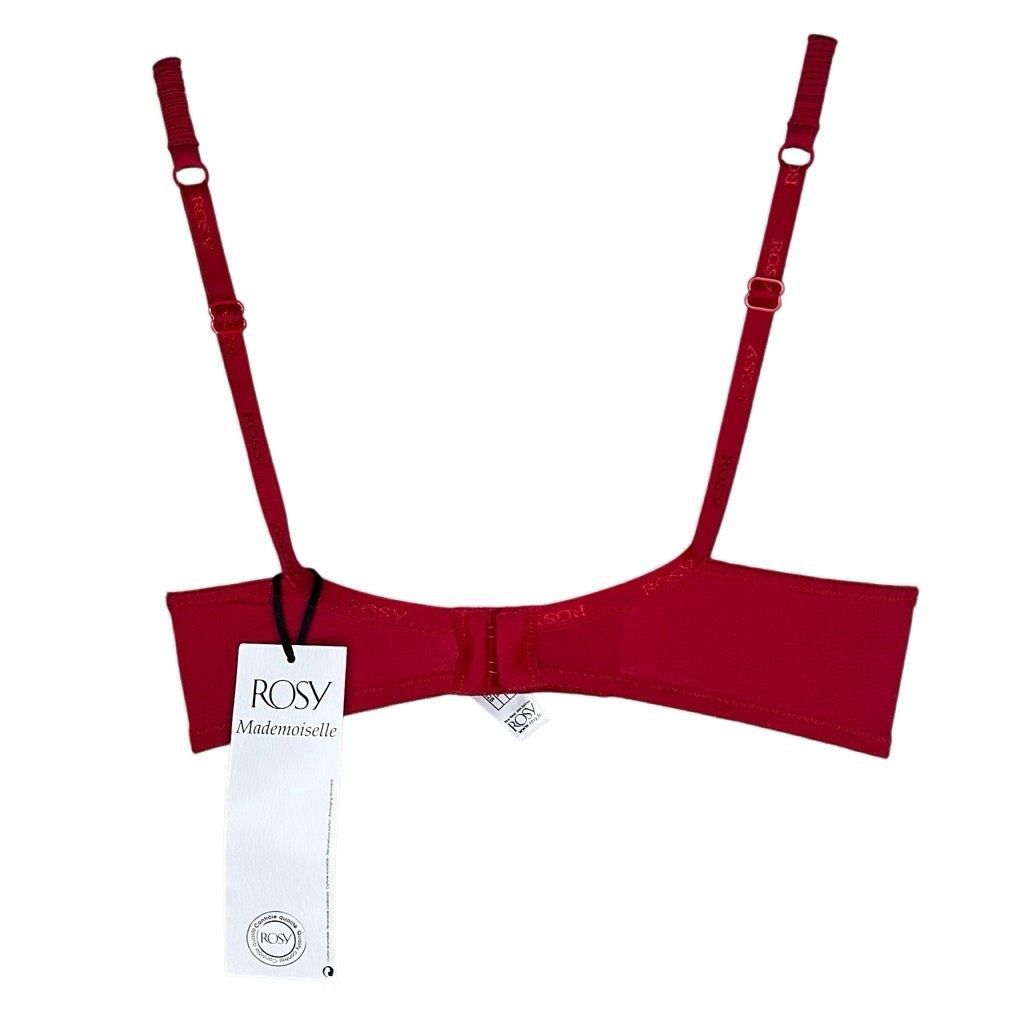 Mademoiselle Non Non ROSY Mademoiselle France Red Luxury Rhinestone Bra NWT 32B Size ONE SIZE - 6 Thumbnail