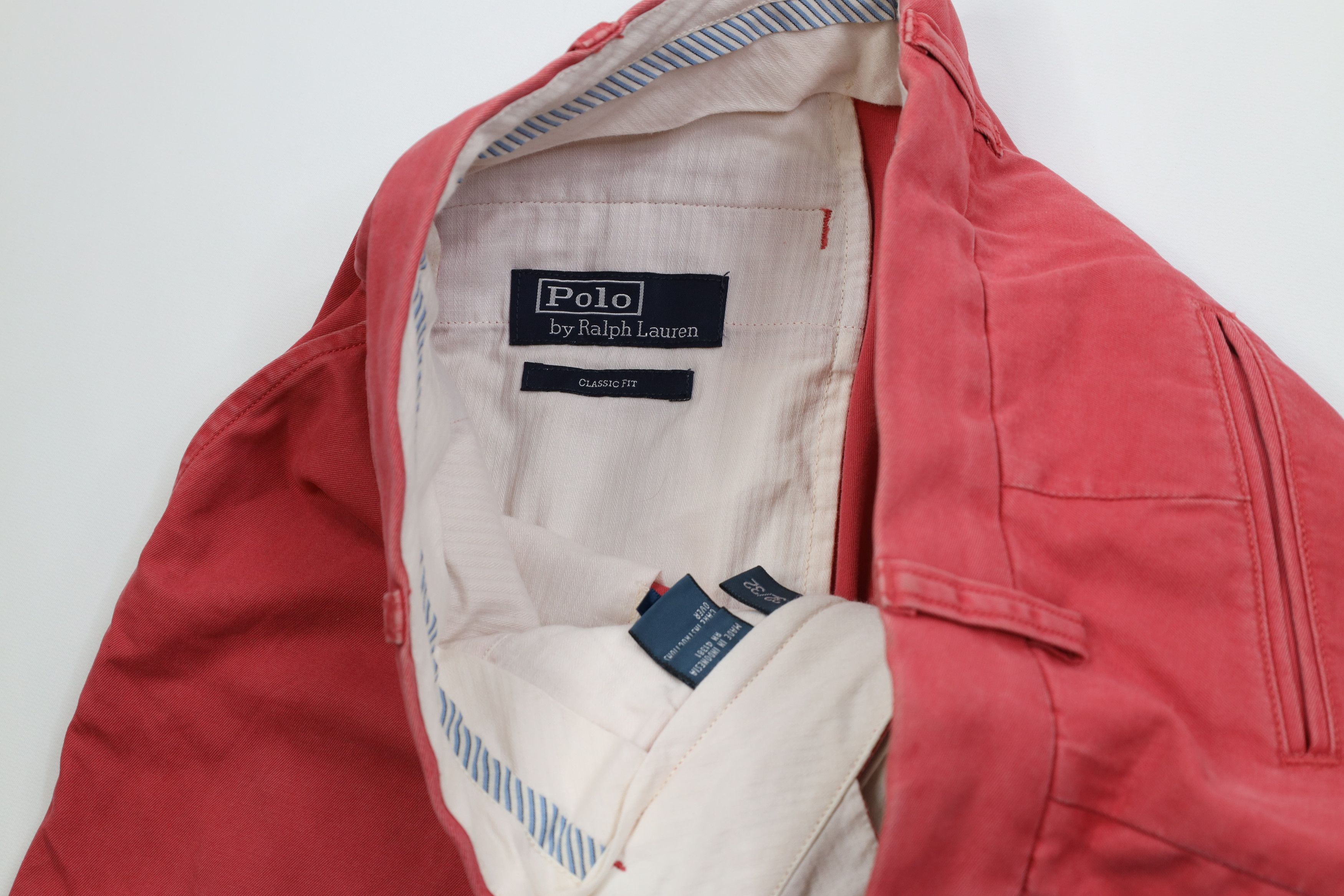 Polo Ralph Lauren Vintage 90s Ralph Lauren Classic Straight Leg Chino Pants Size US 32 / EU 48 - 7 Thumbnail