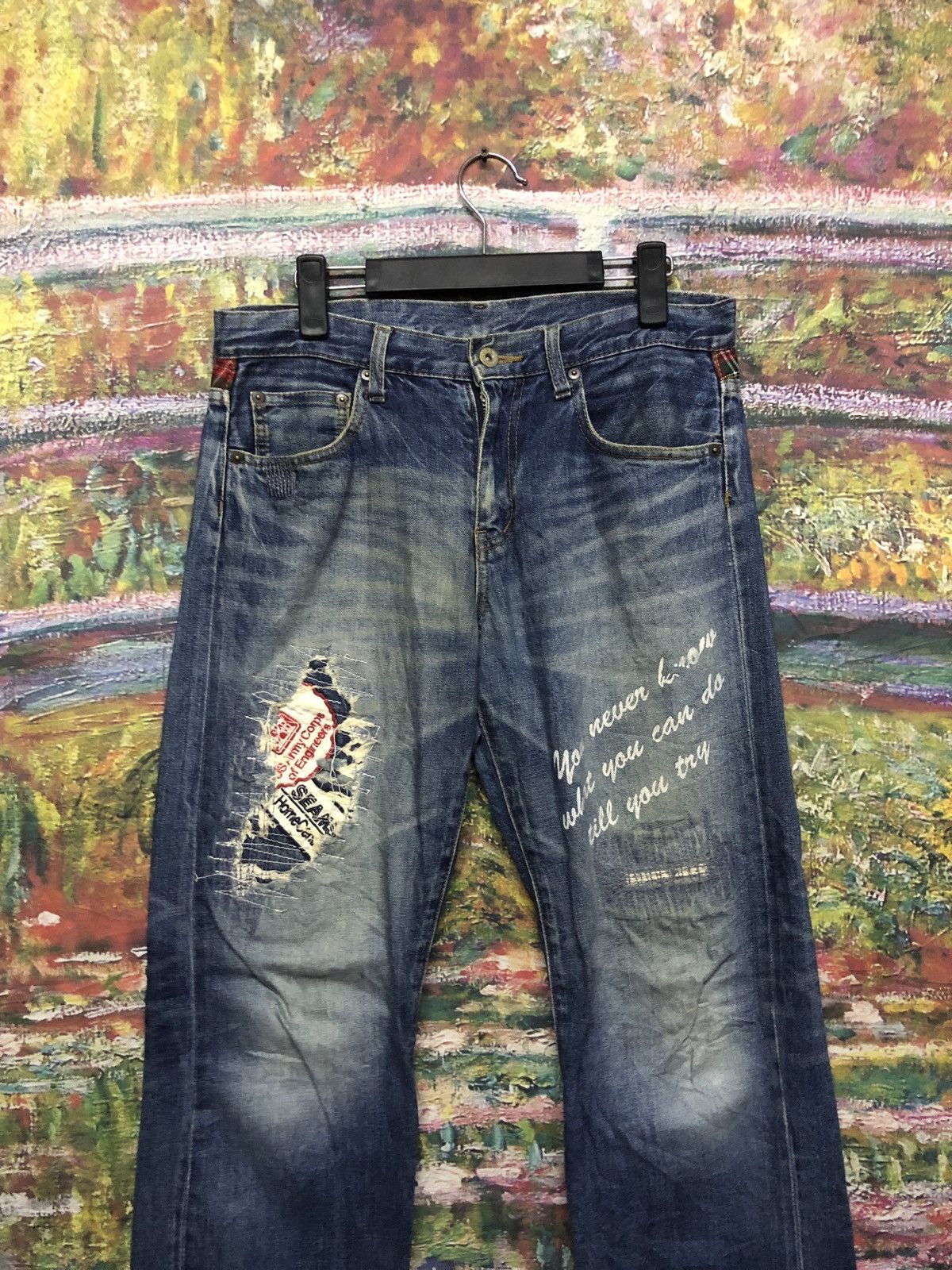 Doum to south jeans
