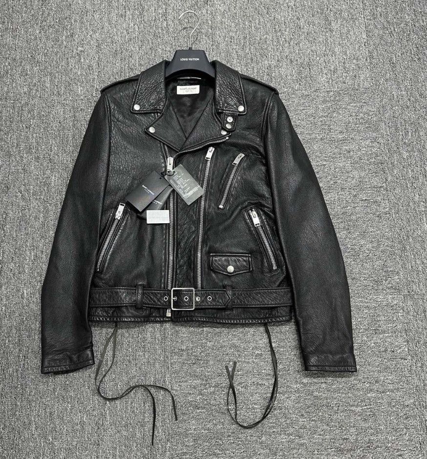 Saint Laurent Paris Yves Saint Laurent Saint Laurent Slp L17 Blood Tooth Leather Grailed