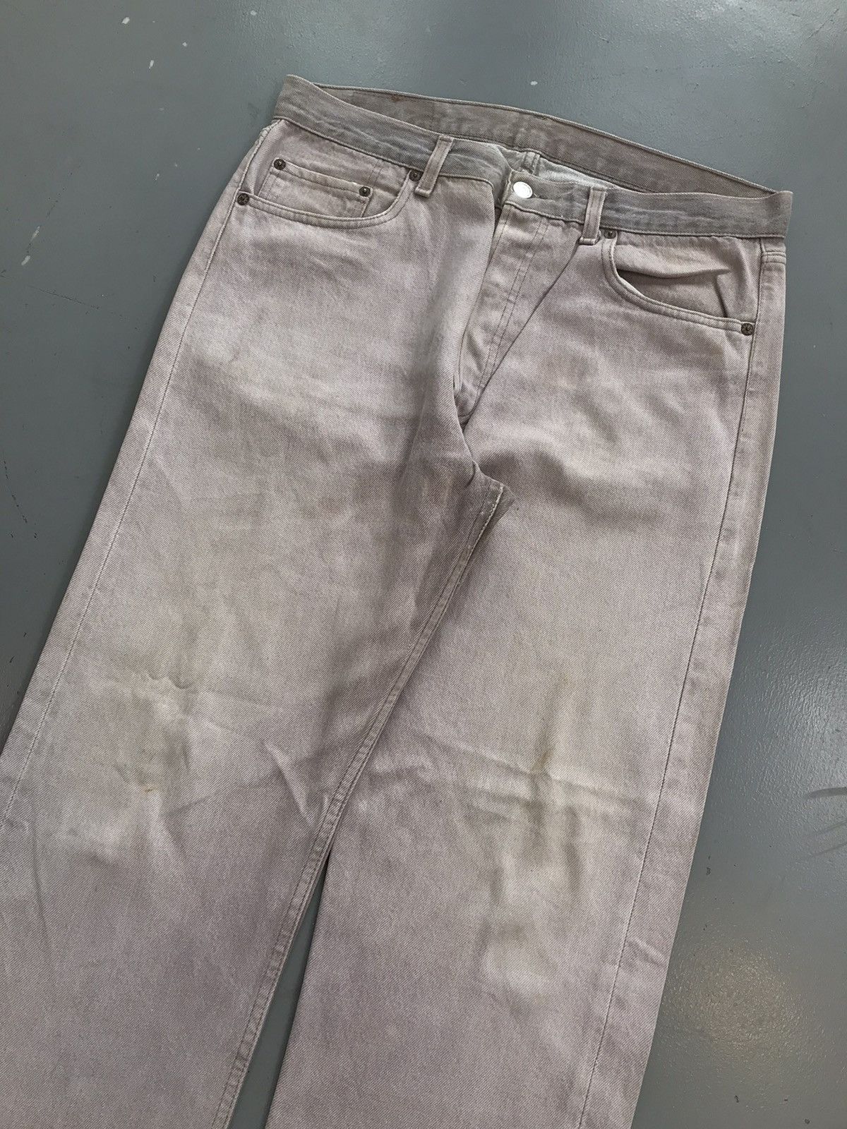 Levi's × Vintage Rare 90s sunfade levis 501 paper tag denim Size US 34 / EU 50 - 2 Thumbnail