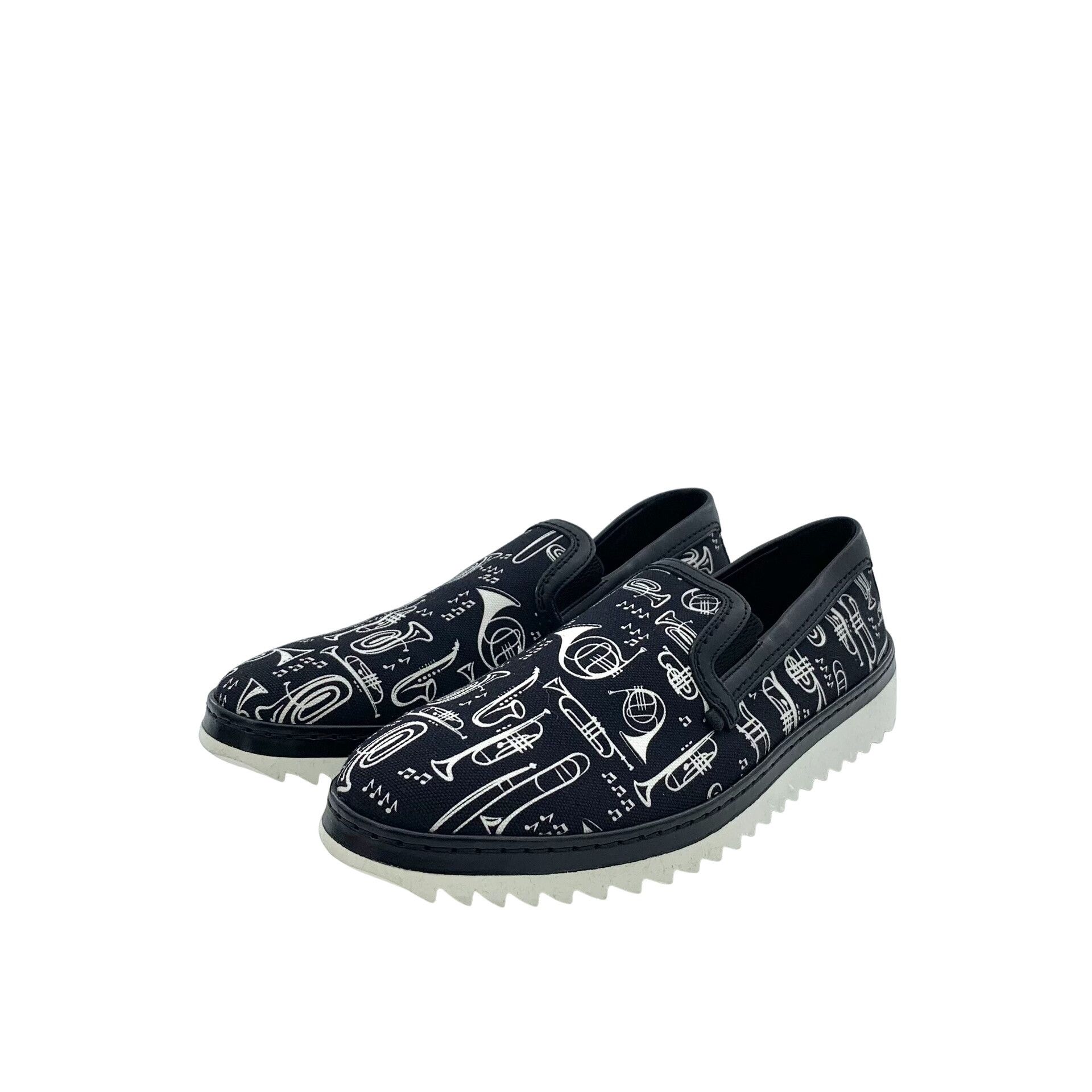 Dolce & Gabbana Dolce & Gabbana Musical Print Slip Ons EU 42.5 Size US 9.5 / EU 42-43 - 1 Thumbnail