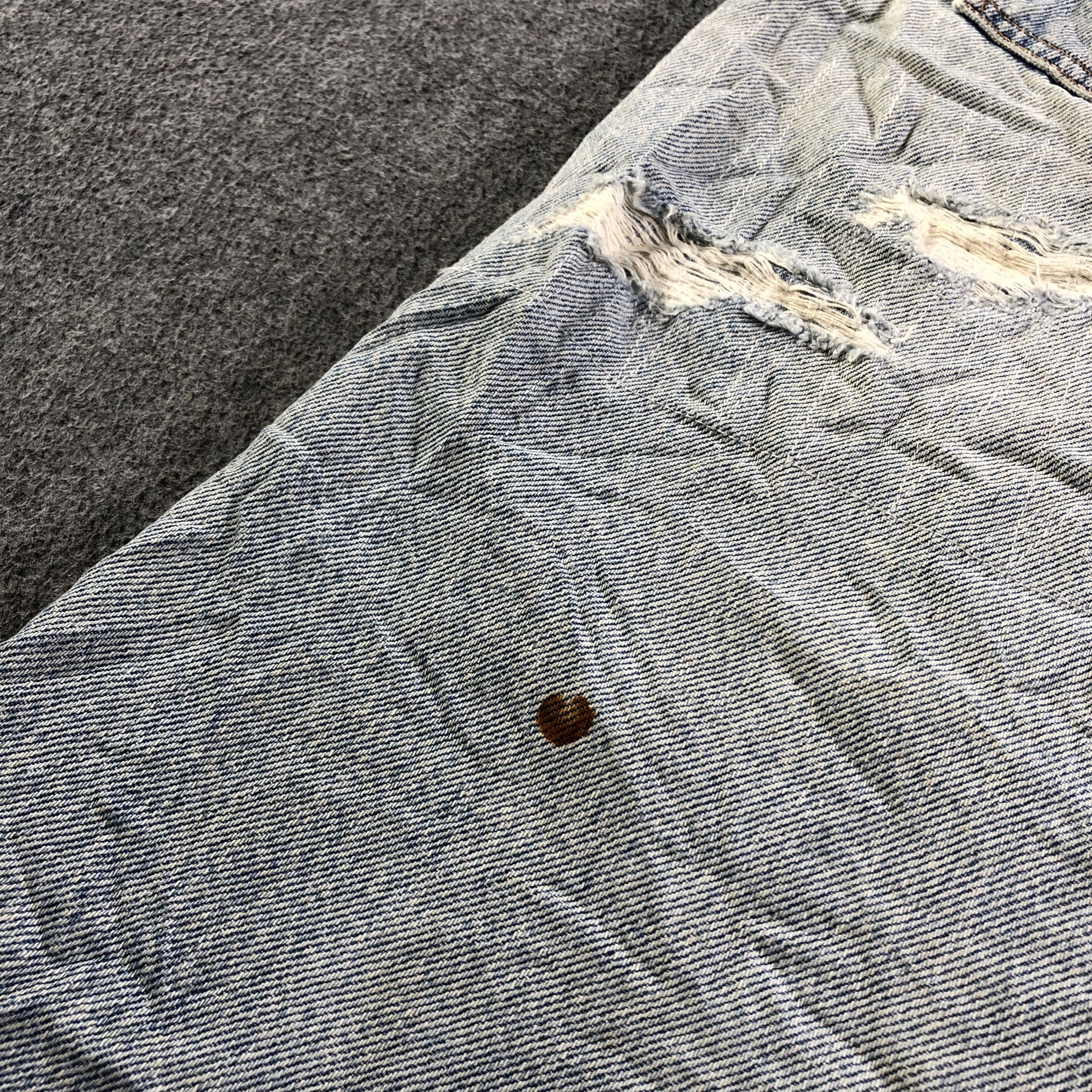 Levi's × Vintage Vintage Light Wash Levis 505 Skirt-J3737 Size 31" - 5 Thumbnail