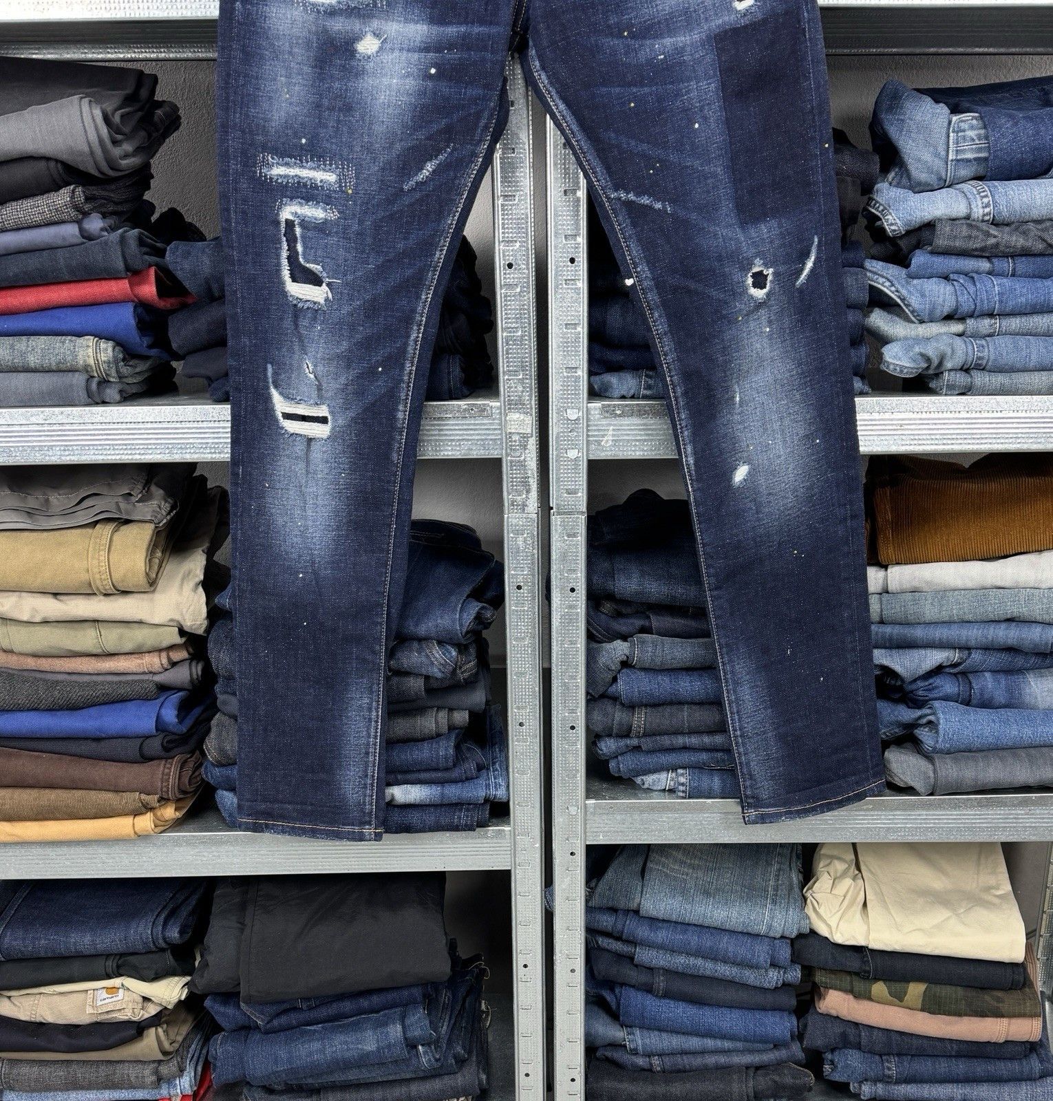 Dsquared2 Dsquared2 Skinny Dan Jean Distressed Jeans Size 46 Size US 30 / EU 46 - 7 Thumbnail