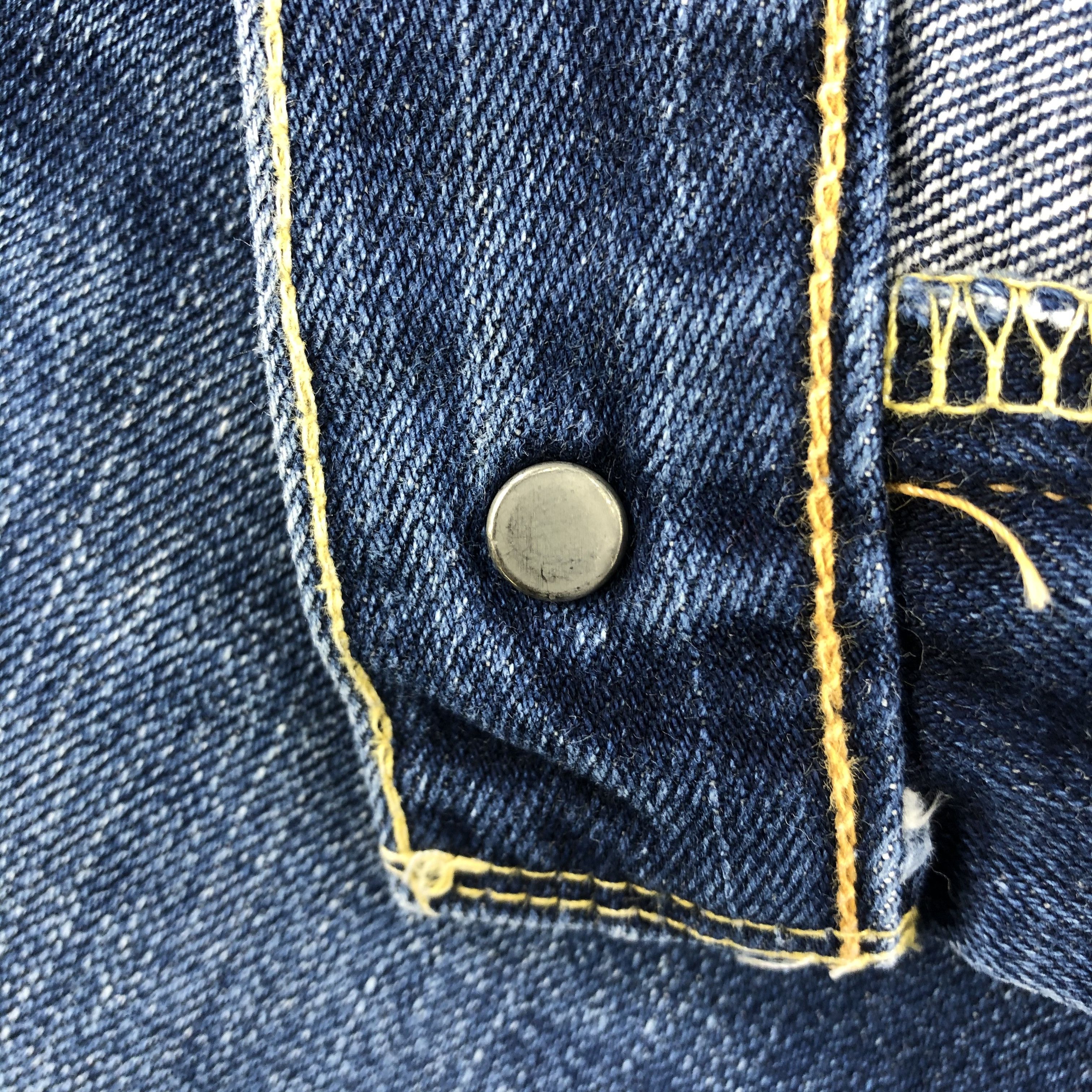Levi's Vintage 90s Blue Wash Levis 503 Jeans-J1729 Size US 32 / EU 48 - 13 Thumbnail