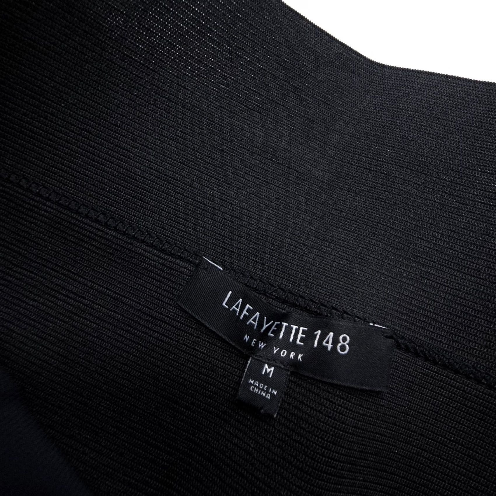 Vintage Lafayette 148 New York Gramercy Pants Medium Navy Stretch Fabric Career Women Size 32" / US 10 / IT 46 - 3 Thumbnail
