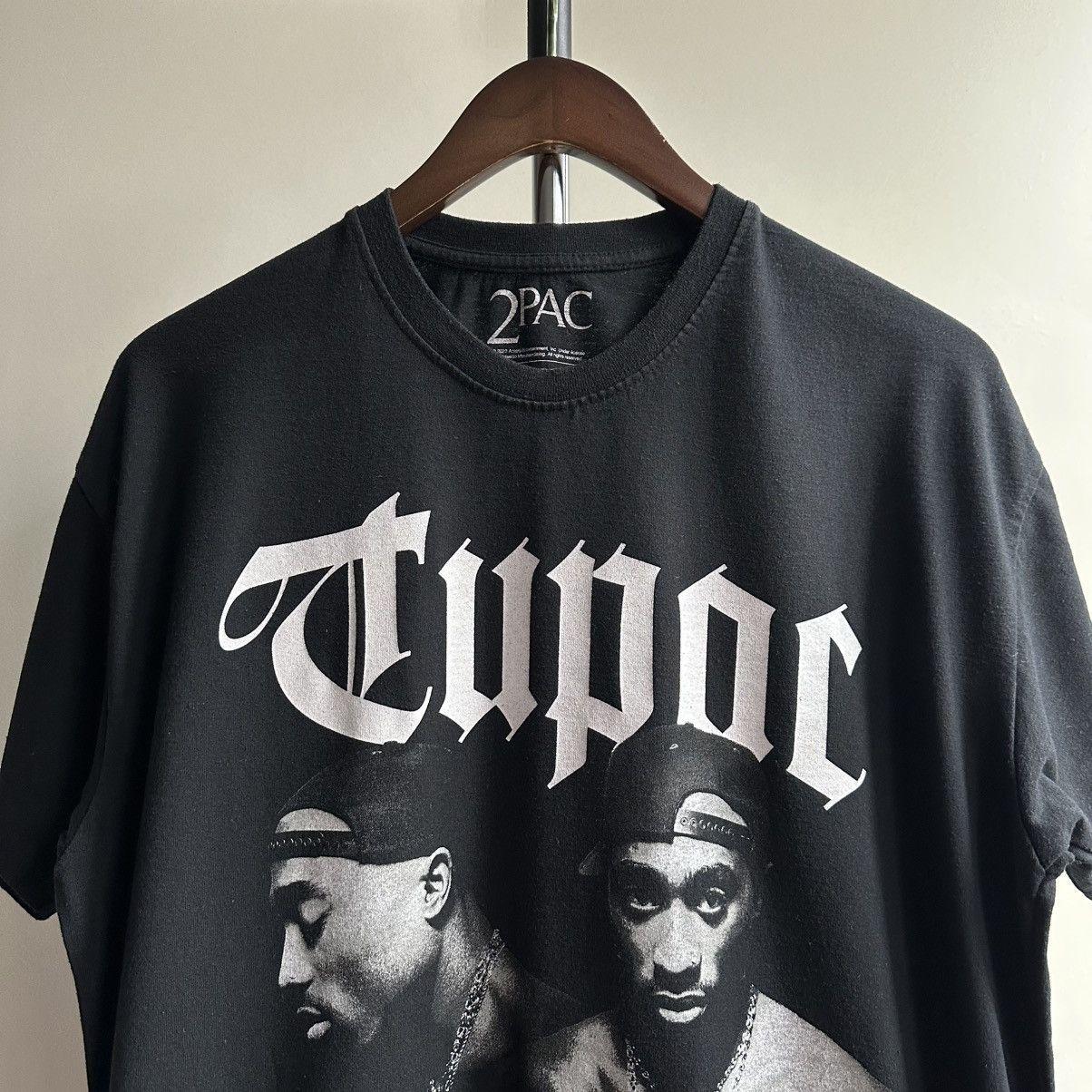 Rap Tees × Vintage 2Pac Tupac Shakur “All Eyez On Me” Vintage Graphic Rap Tee Size US M / EU 48-50 / 2 - 2 Thumbnail