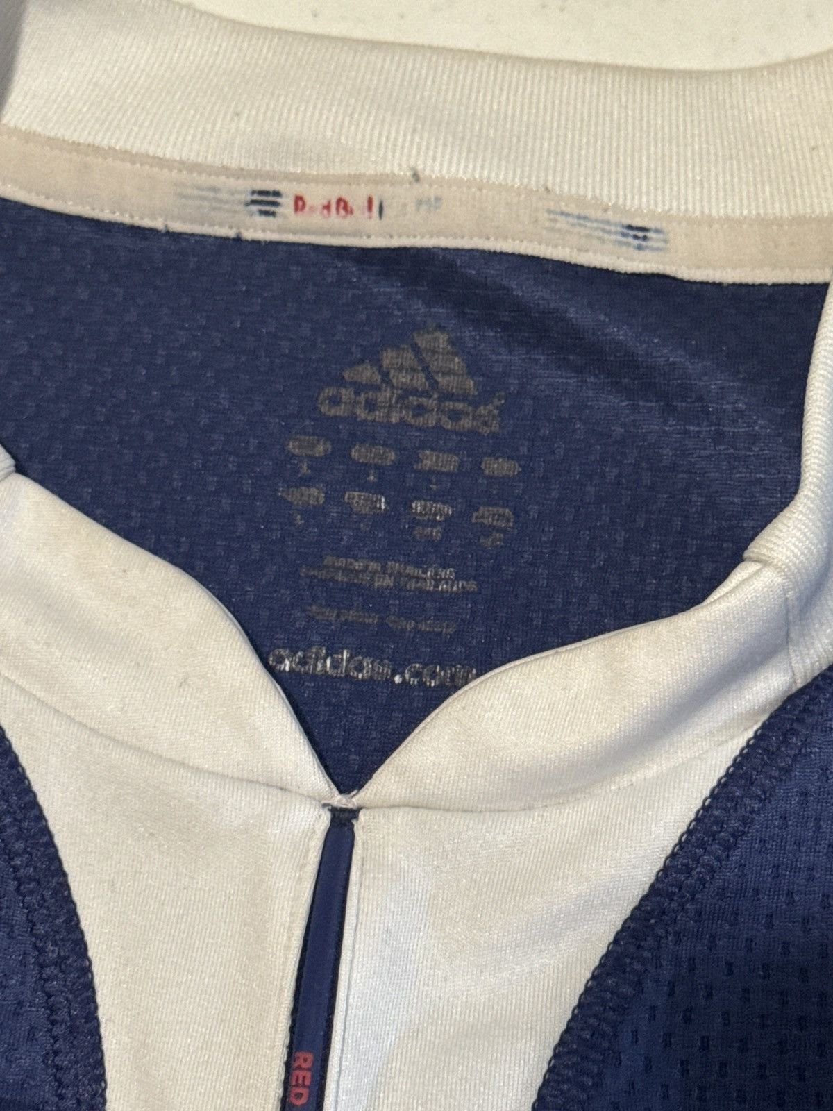 Adidas NY Red Bulls Jersey Size US L / EU 52-54 / 3 - 3 Thumbnail