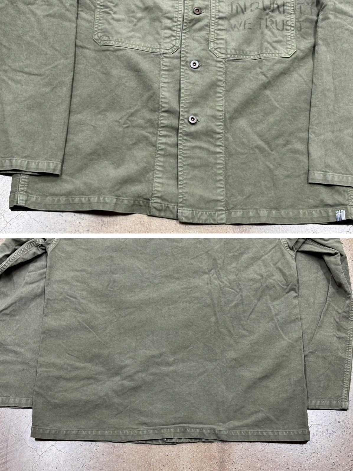 Visvim VISVIM 22SS CARDWELL SHIRT L/S DMGD Size US XL / EU 56 / 4 - 5 Thumbnail
