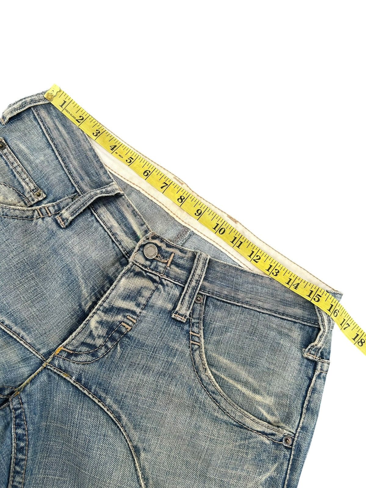 Neil Barrett Neil Barrett Punk Bondage Style Distressed Italy Denim Jeans Size US 32 / EU 48 - 20 Thumbnail