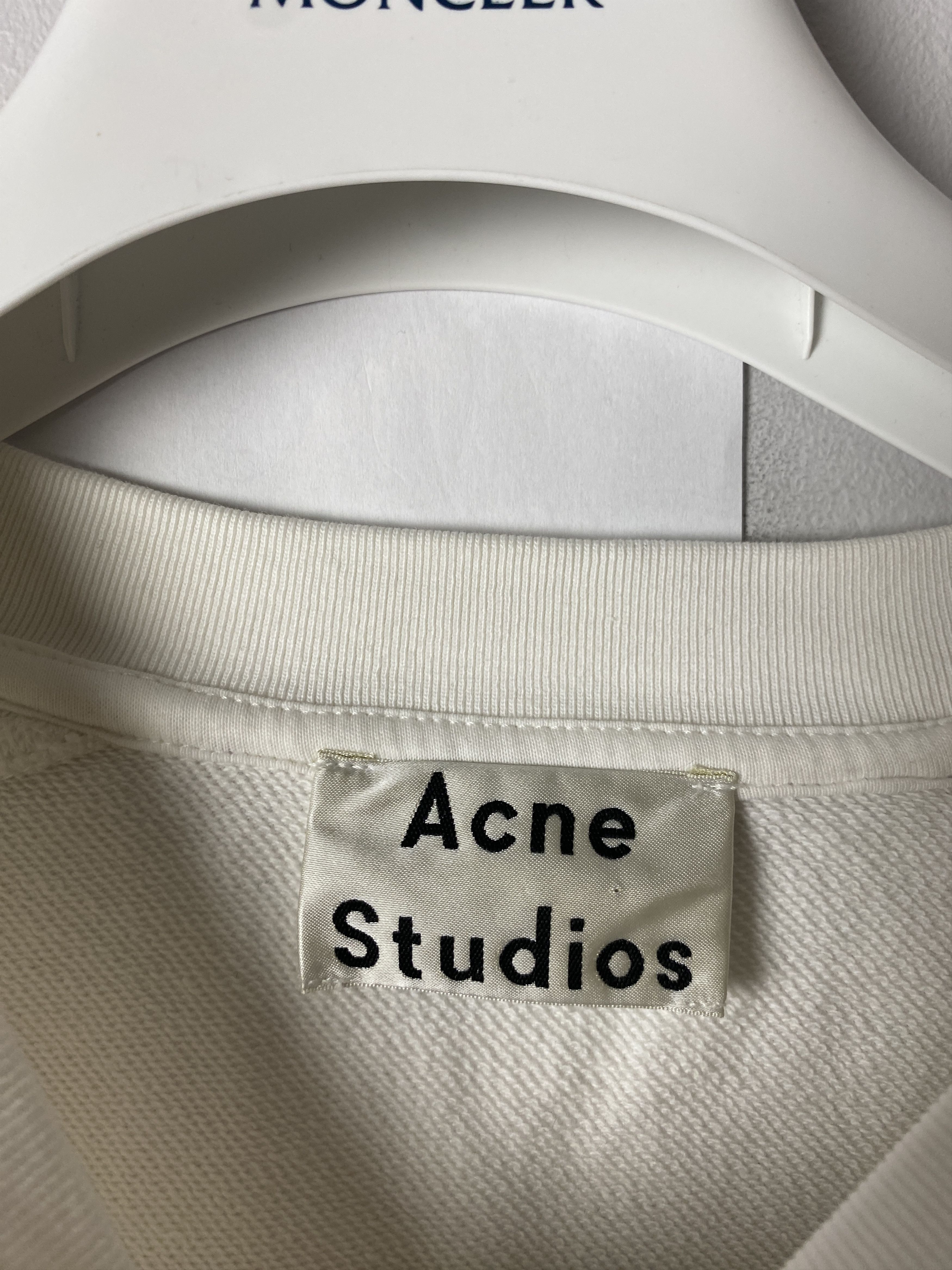 Acne Studios Acne Studios small logo sweatshirt crewneck oversized Size US L / EU 52-54 / 3 - 3 Thumbnail