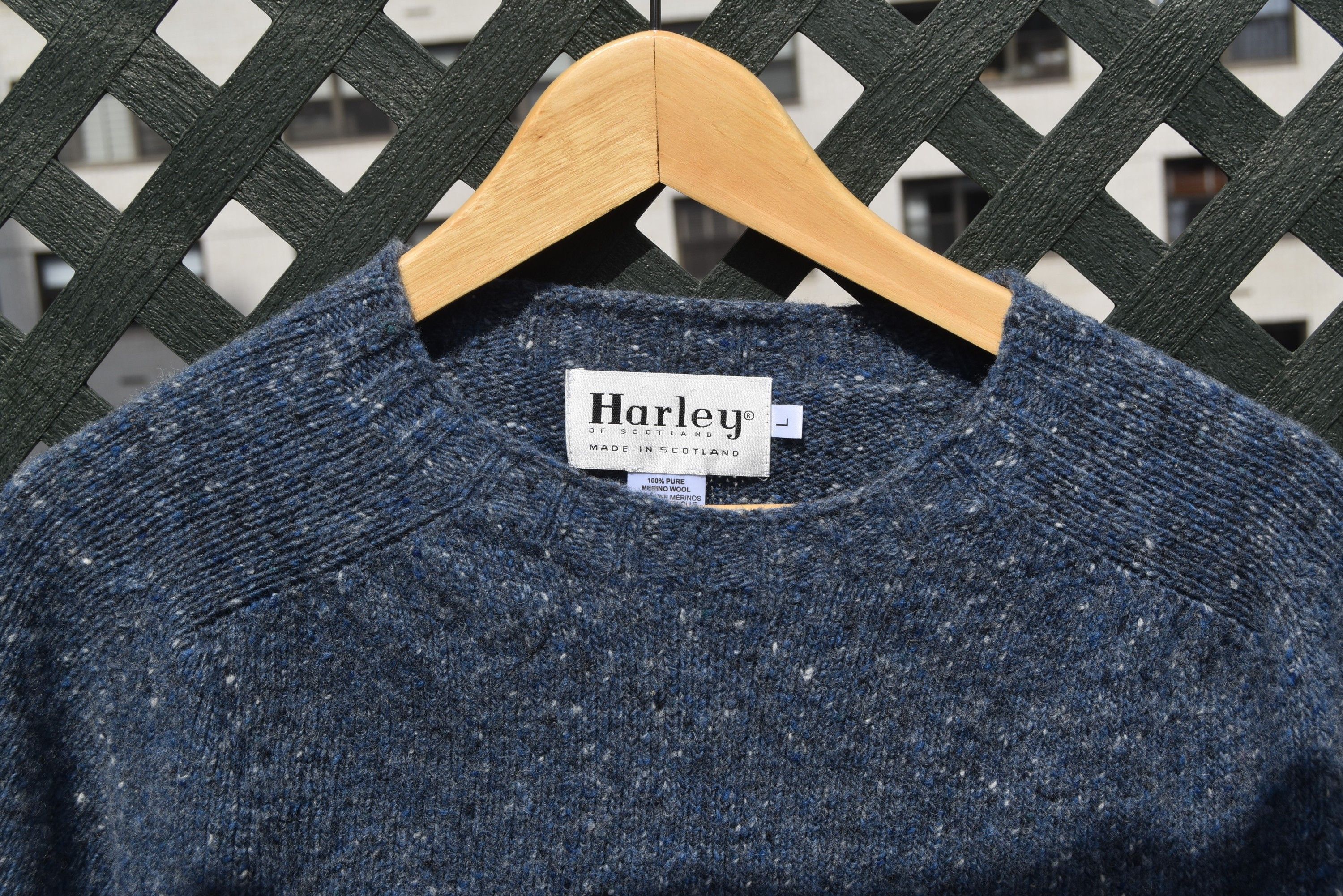 Harley of Scotland Harley of Scotland donegal blue sweater Size US L / EU 52-54 / 3 - 4 Thumbnail