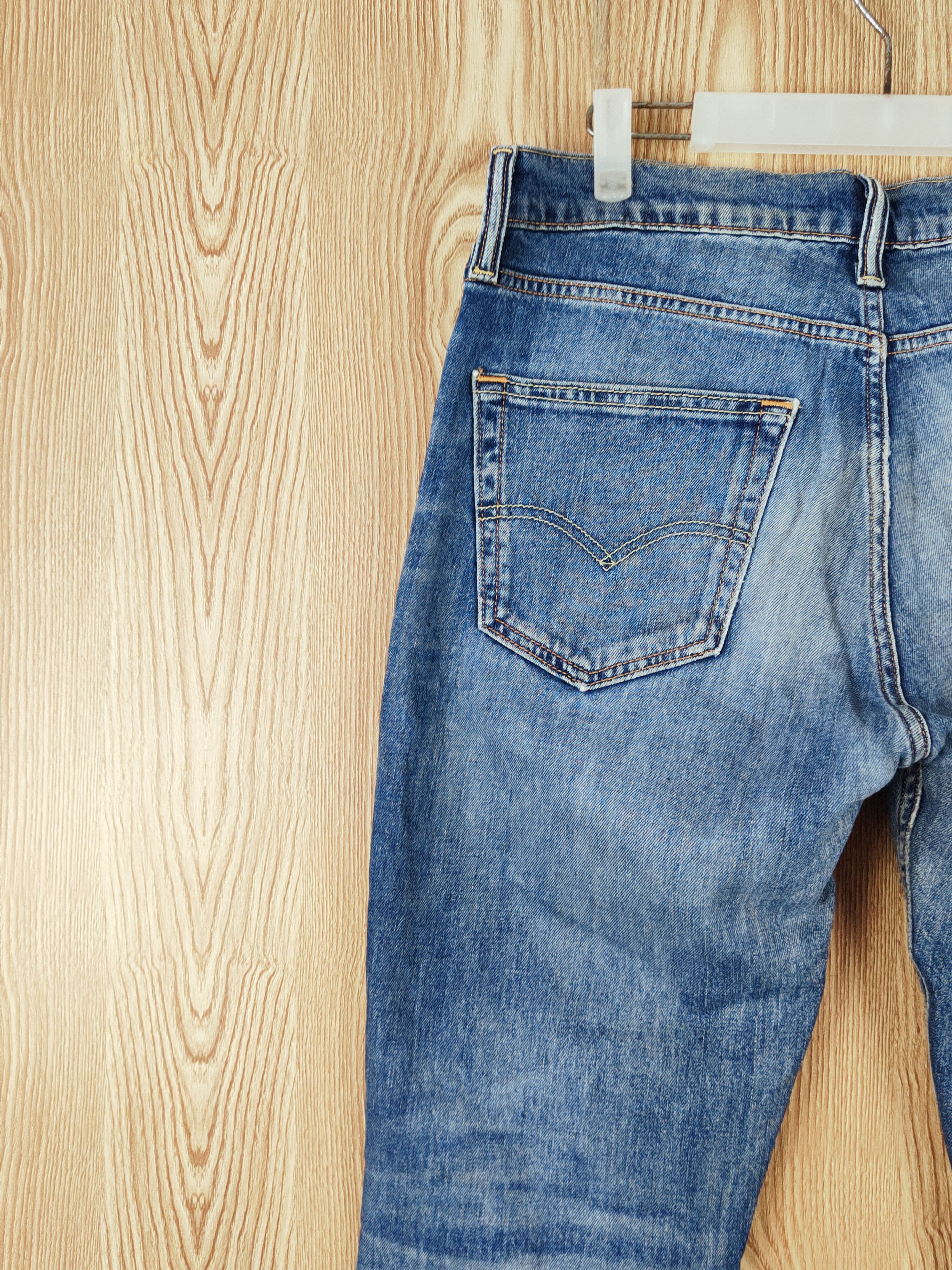 Levi's Levi's Blue Distressed Ripped Jeans #W790 Size US 32 / EU 48 - 9 Thumbnail