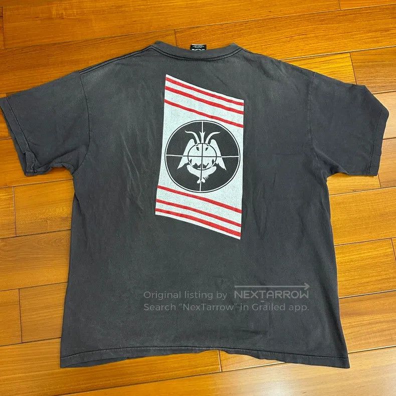 Saint Michael Saint Michael Washed black and red bullseye, out-of-print Size US XXL / EU 58 / 5 - 2 Thumbnail