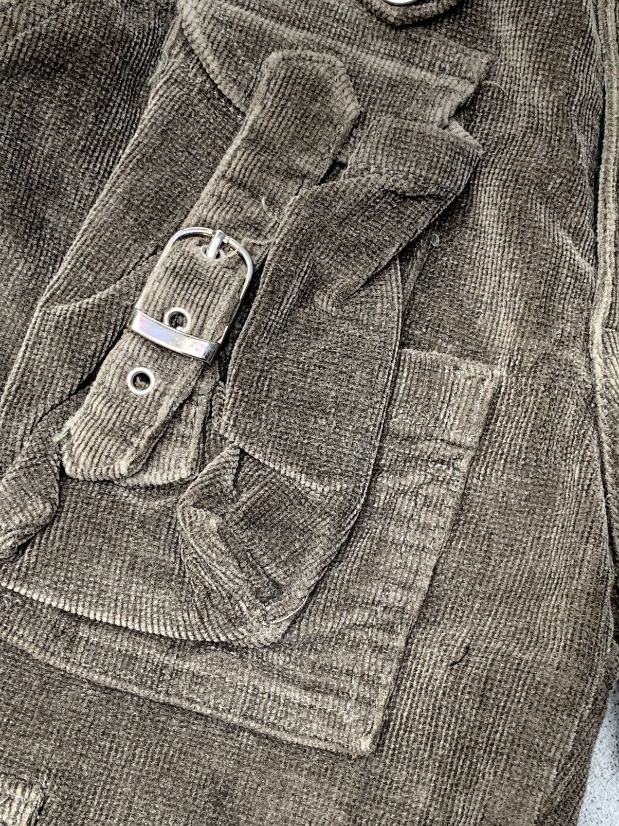 Japanese Brand ICHIOKU velvet corduroy lace-up flared pants Size US 26 / EU 42 - 4 Thumbnail