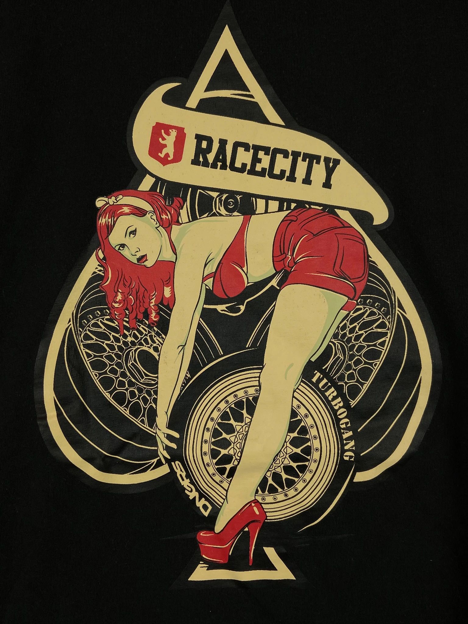 Vintage Racecity DNGRS Black Graphic Tee M – Vintage Car Culture Size US M / EU 48-50 / 2 - 3 Thumbnail