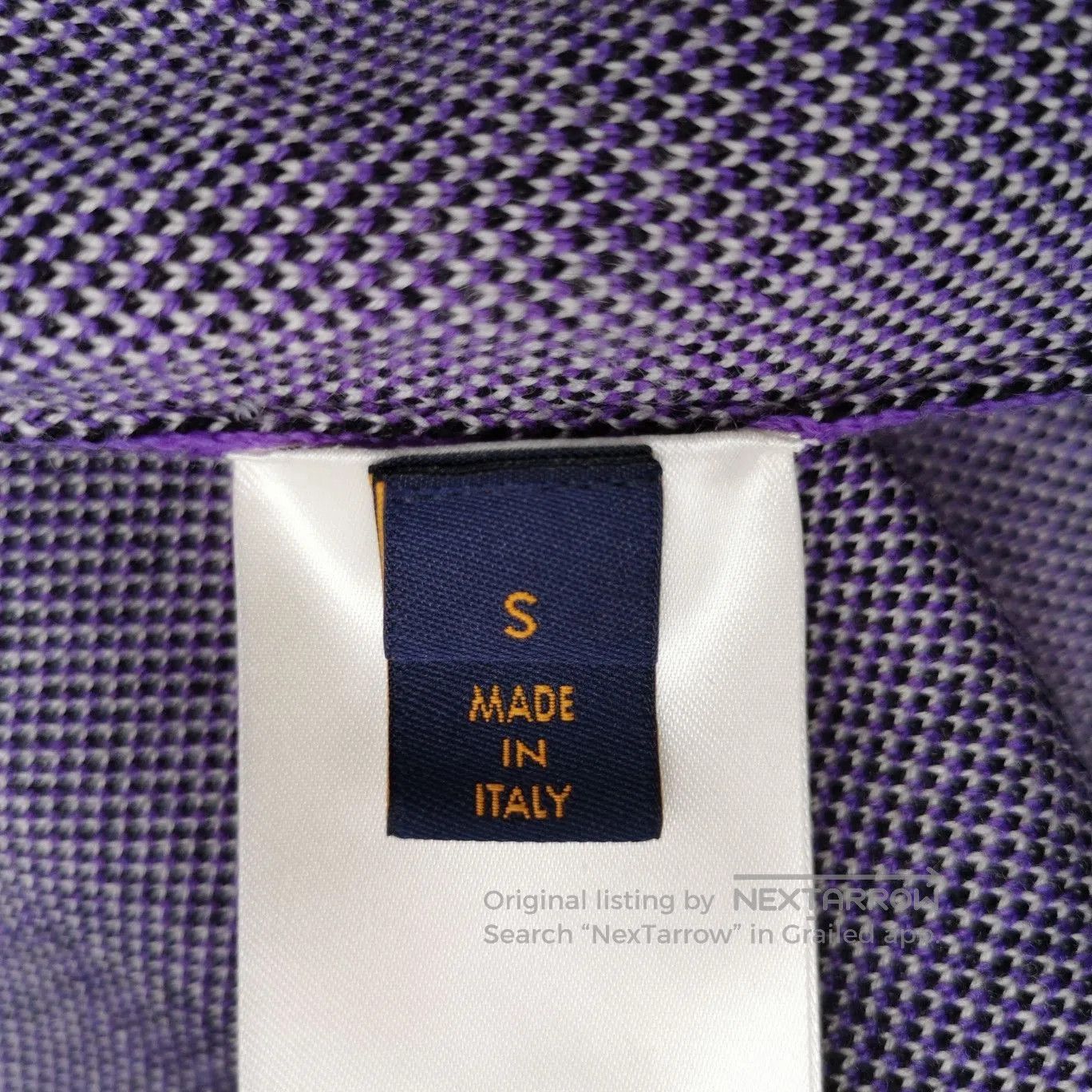 Louis Vuitton Louis Vuitton Purple Crewneck Wool Blend Sweater M. Size US M / EU 48-50 / 2 - 4 Thumbnail