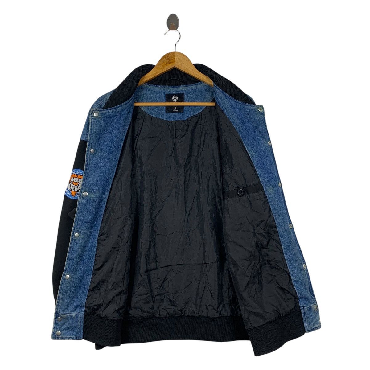 Japanese Brand TEEBOX Original Japanese Brand Backhit Bomber Varsity Jacket Size US M / EU 48-50 / 2 - 3 Thumbnail