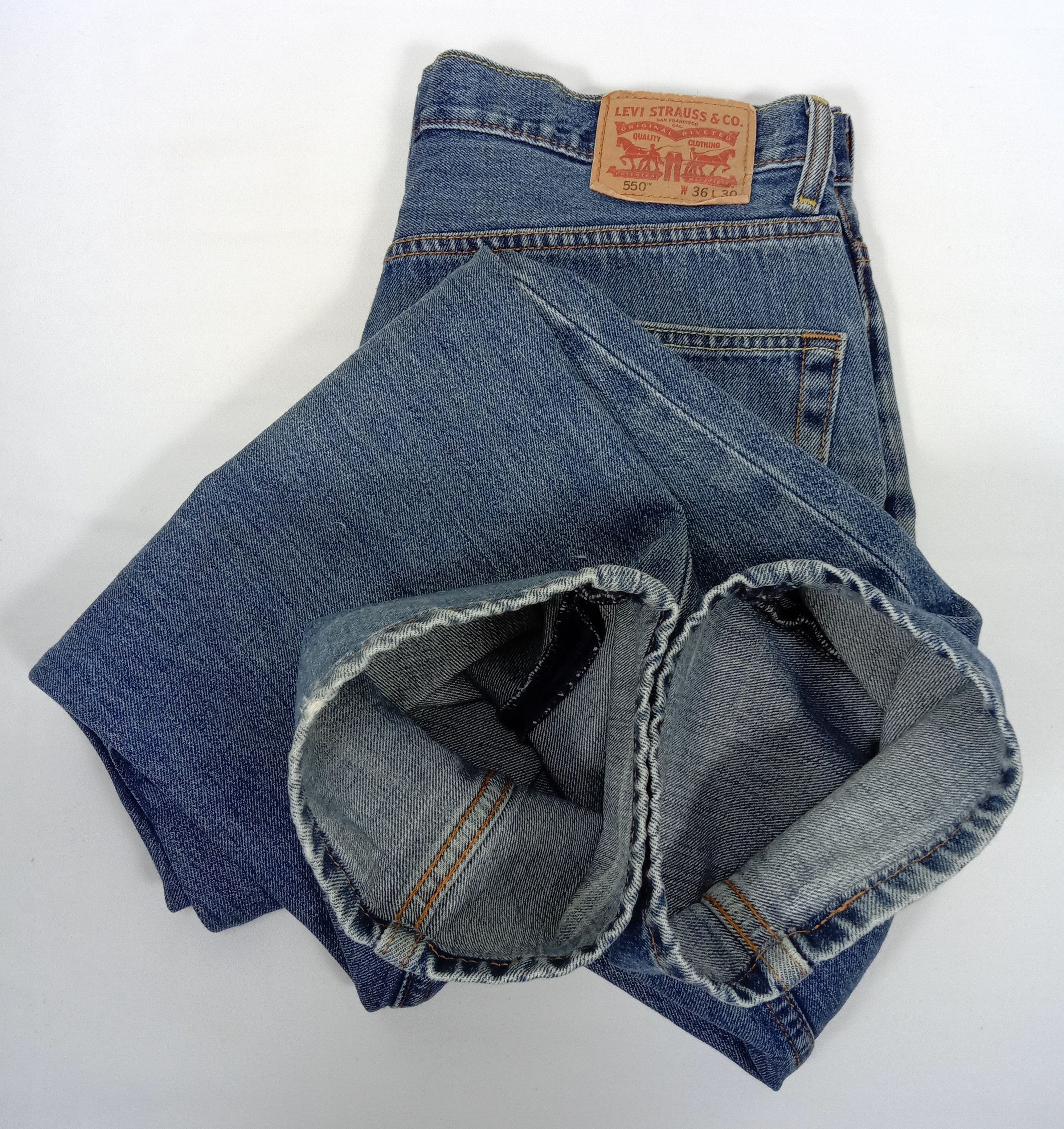 Levi's Vintage Levi's 550 Jeans Earth Tone Relaxed Fit Denim Size US 36 / EU 52 - 14 Thumbnail