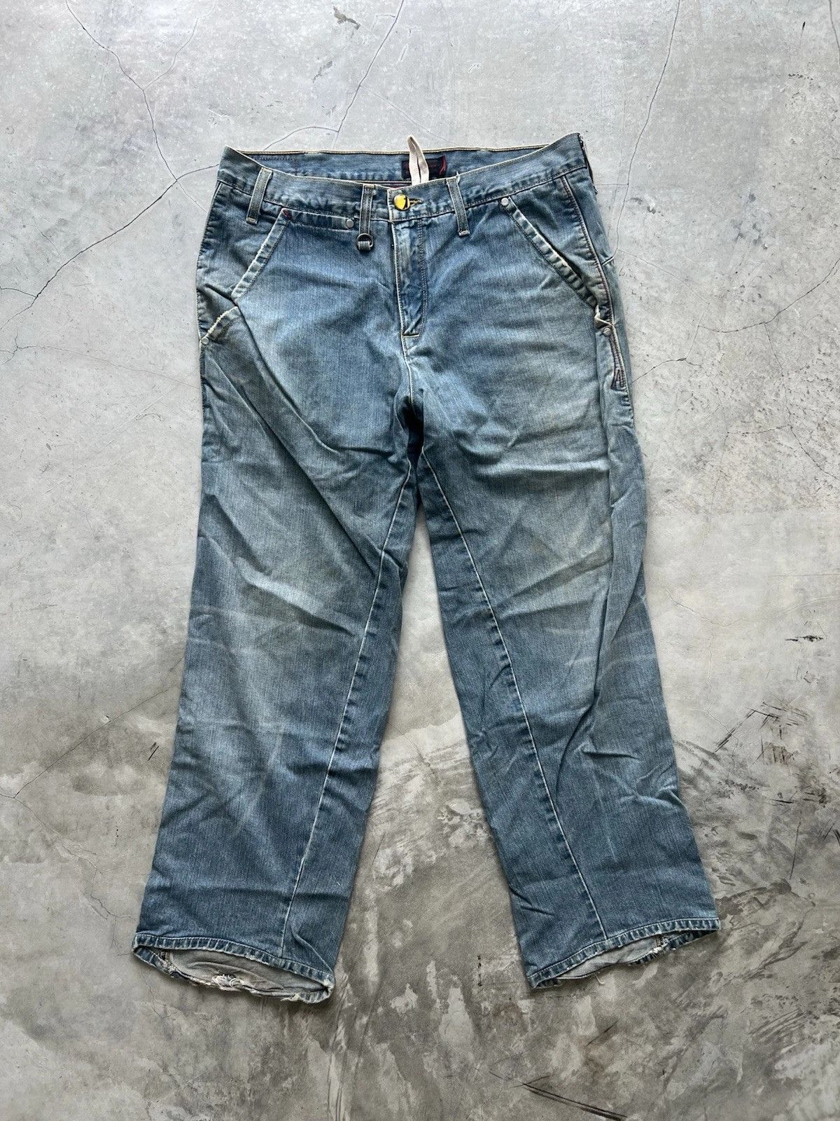 Levis Engineered Twisted Seams Jeans Made In Korea 34x28