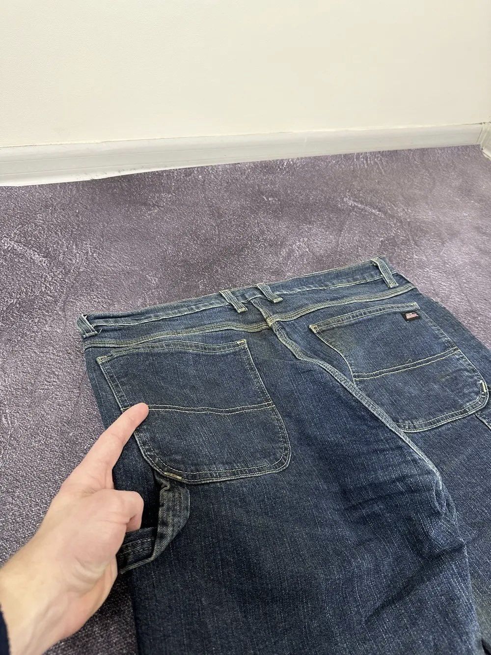 Dickies Vintage Dickies USA Distressed Cargo Carpenter Opium Pants Size US 36 / EU 52 - 6 Thumbnail