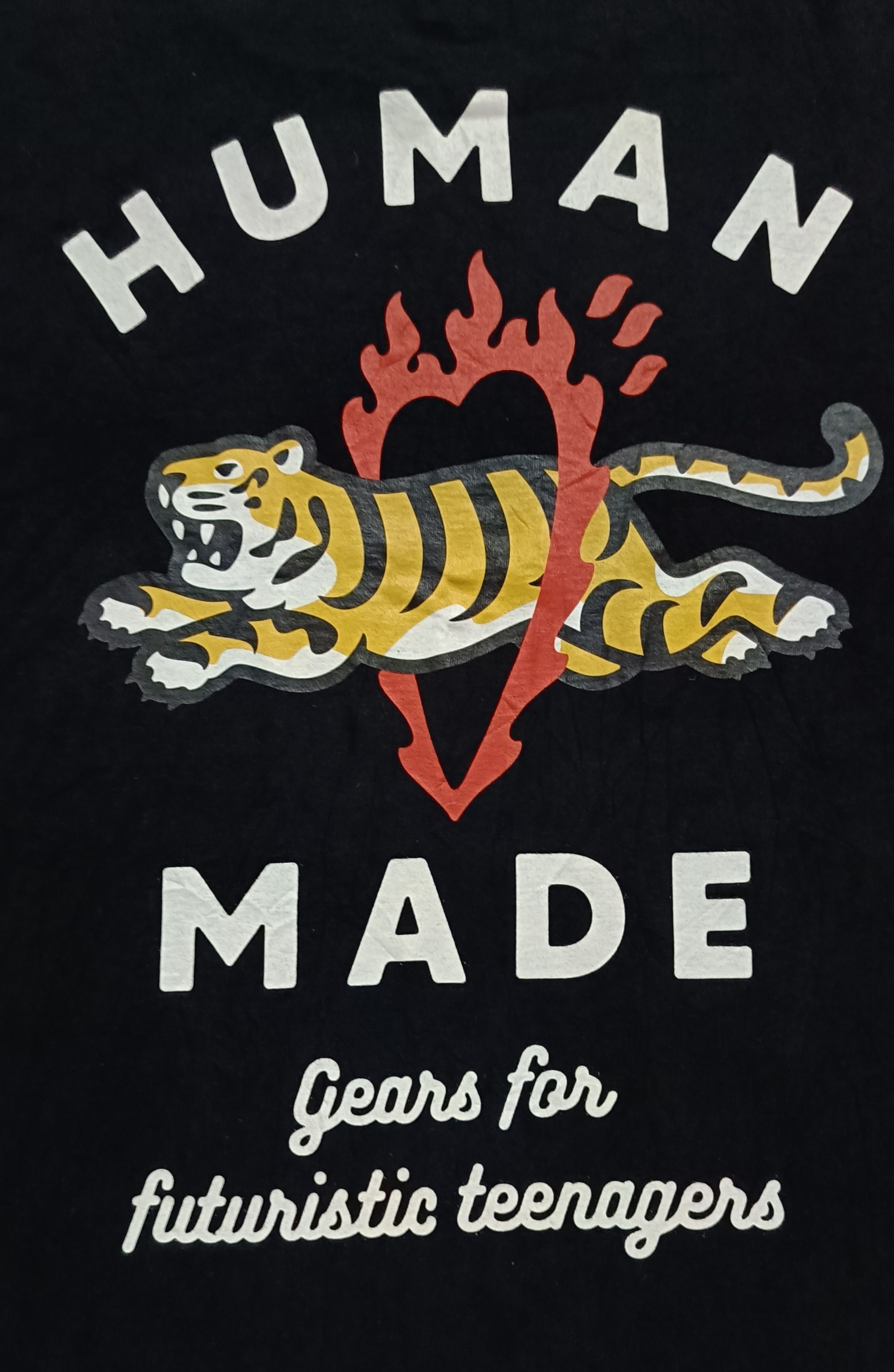 Human Made 🔥🔥 Rare Human Made SS22 Tiger Long Sleeve Tee Size US XL / EU 56 / 4 - 4 Thumbnail