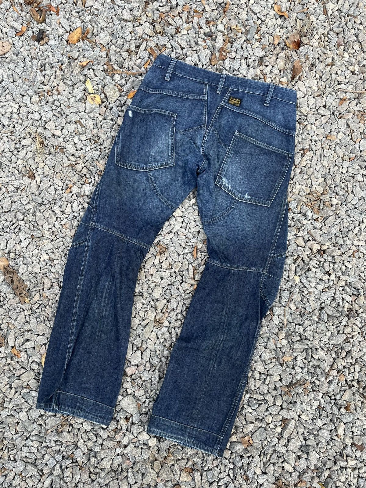G-Star × Vintage G-Star Raw Vintage Avant Gard Jeans Y2K Rap Size US 32 / EU 48 - 2 Thumbnail