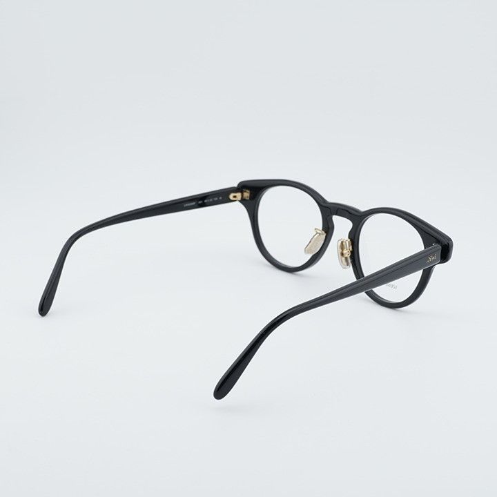 Loewe Loewe LW50085F 001 Unisex Eyeglasses Black 49mm Round Frame Size ONE SIZE - 7 Thumbnail