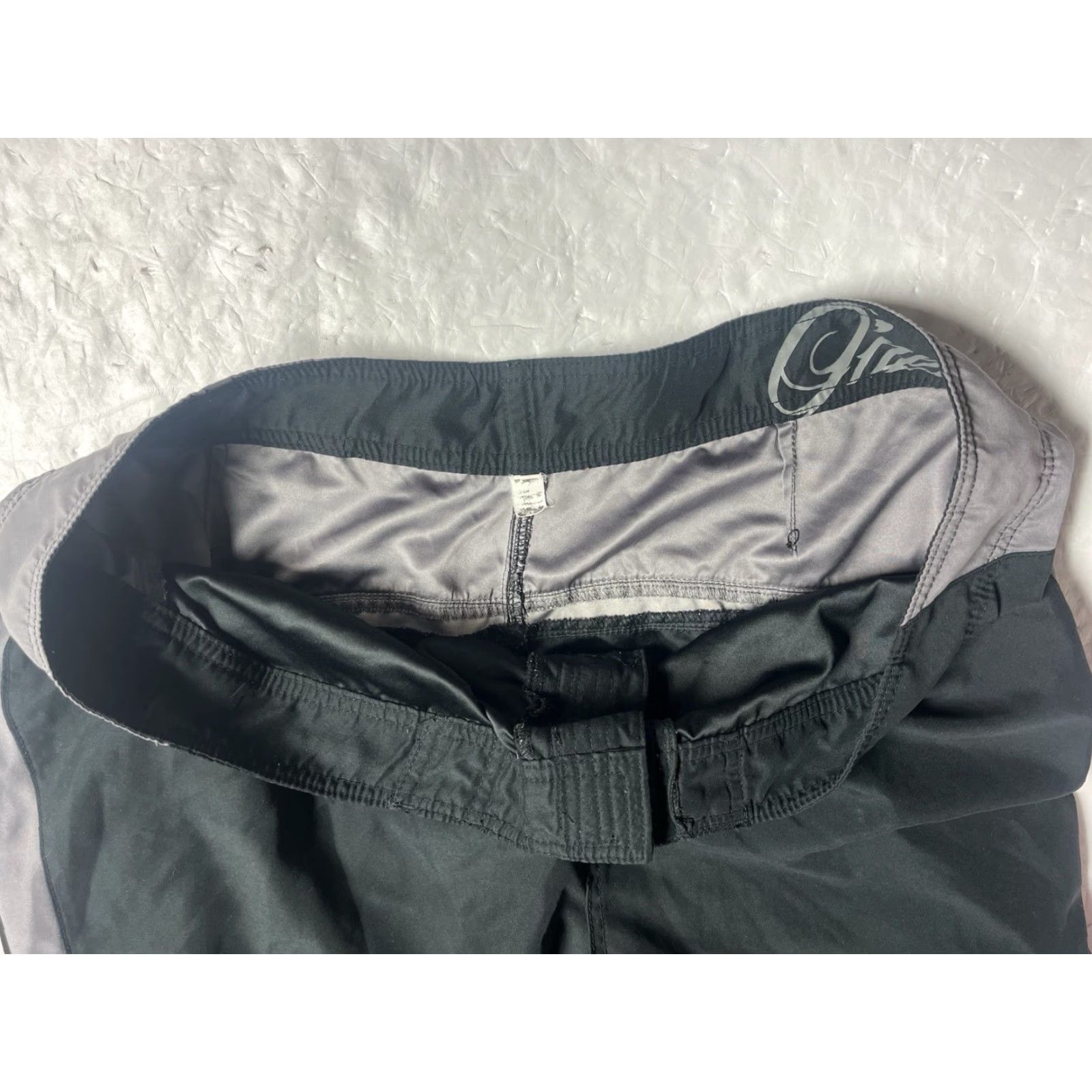 O'Neill O’Neill Men’s Swim Trunks Board Shorts Size 40 Black Striped Beach Surf Swimwear Mens Size US 40 / EU 56 - 6 Thumbnail
