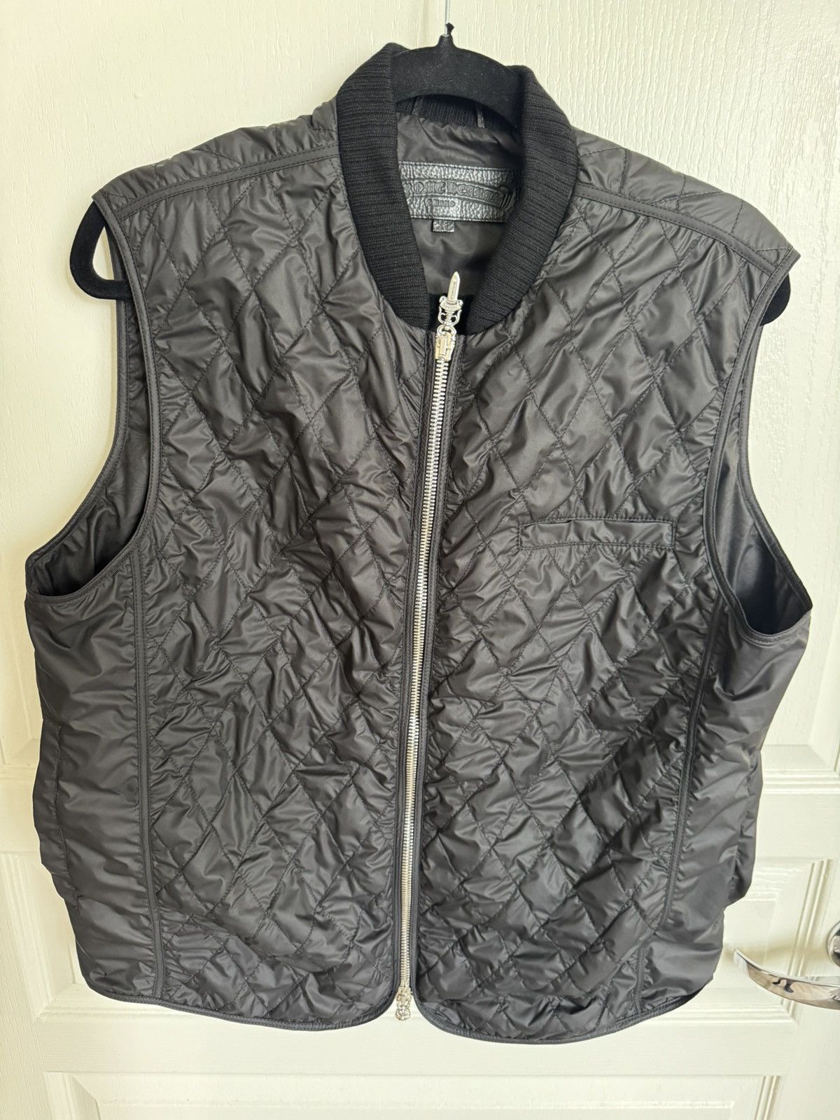 ***CHROME HEARTS SPINAL CROSS VEST***