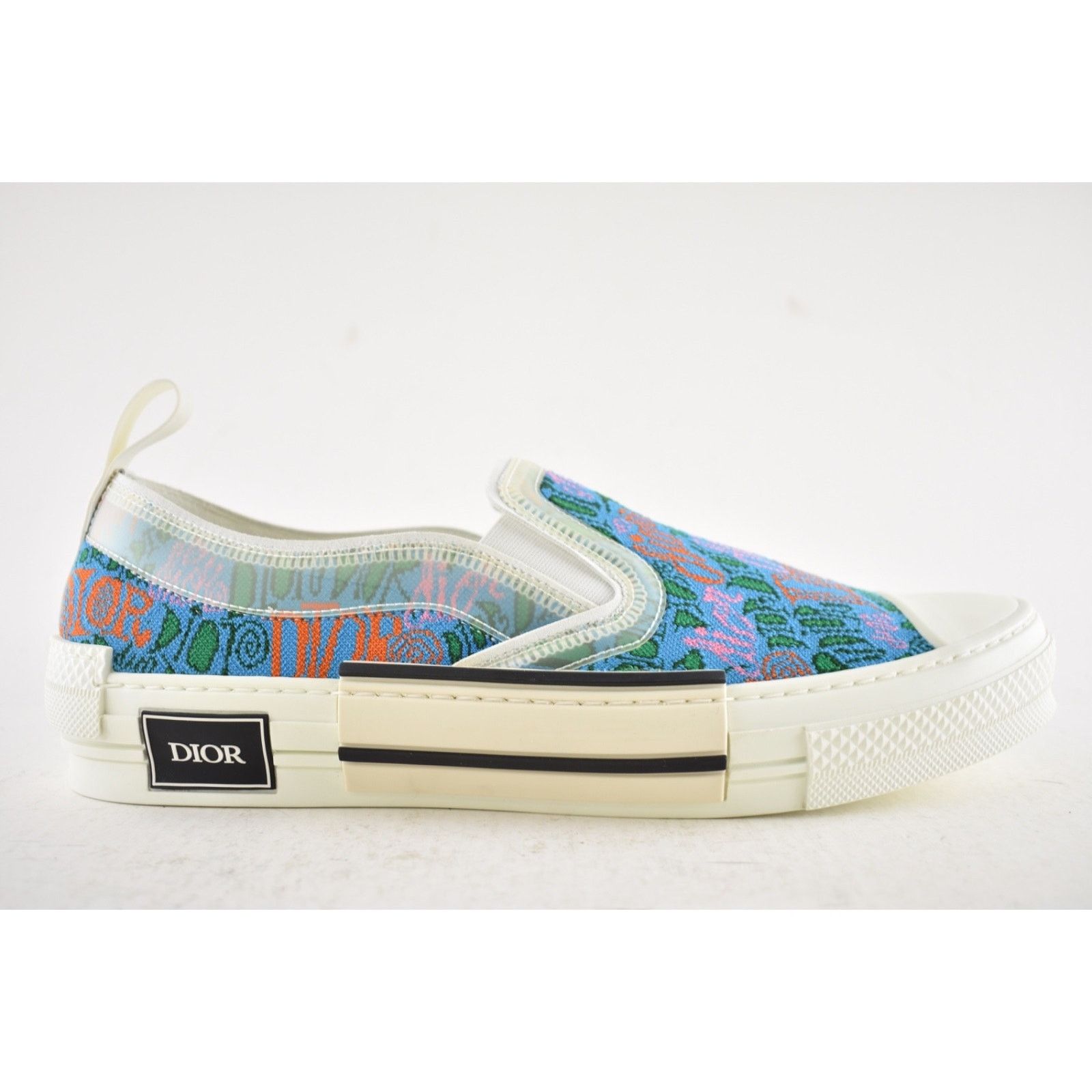 Dior Dior Mens Multicolor Logo Low Top Slip On Flat Sneaker 44 11 Size US 11 / EU 44 - 2 Thumbnail