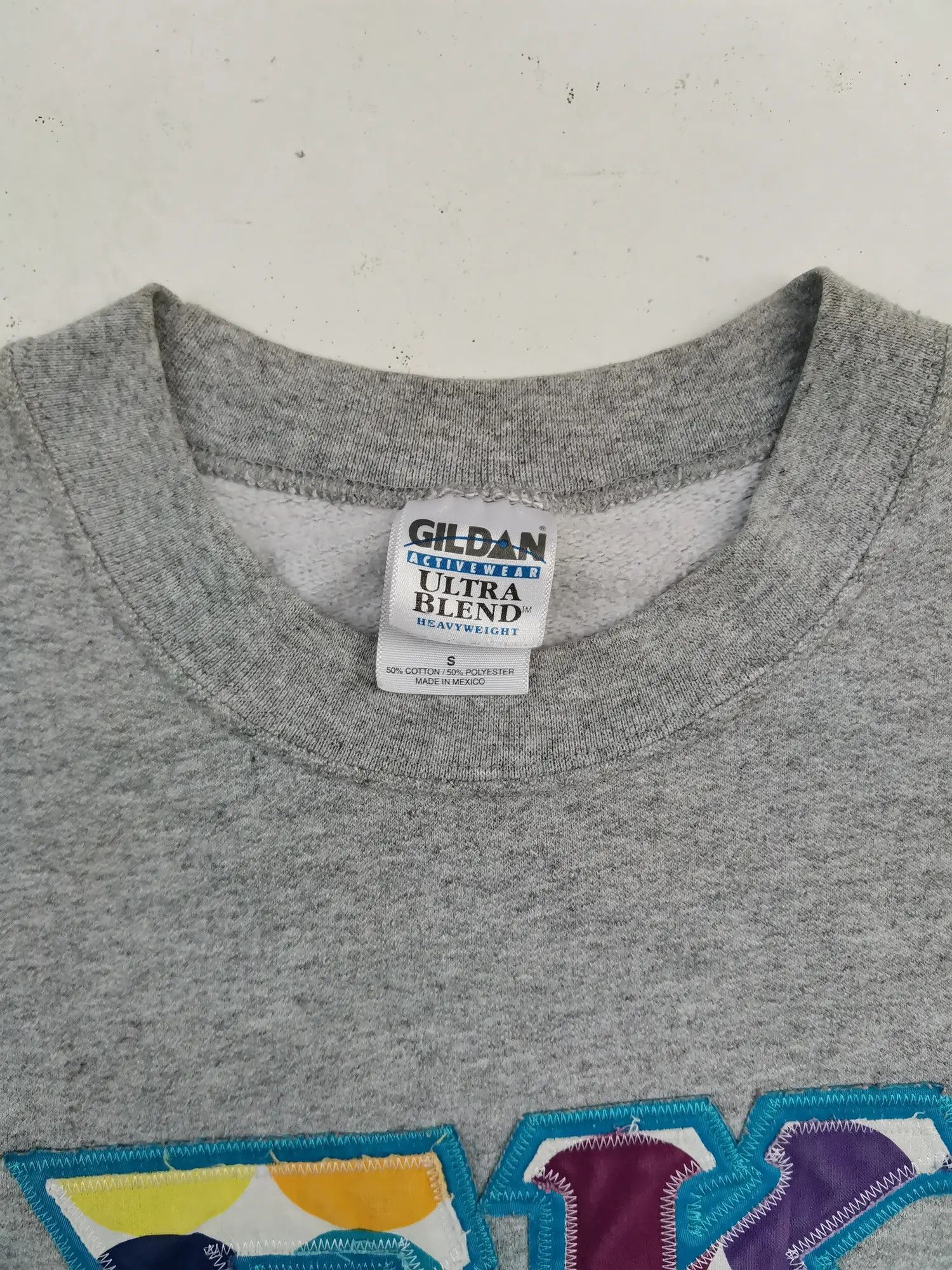 Gildan Rare!!! EK Spell Out Big Logo Sweatshirt Size US S / EU 44-46 / 1 - 3 Thumbnail